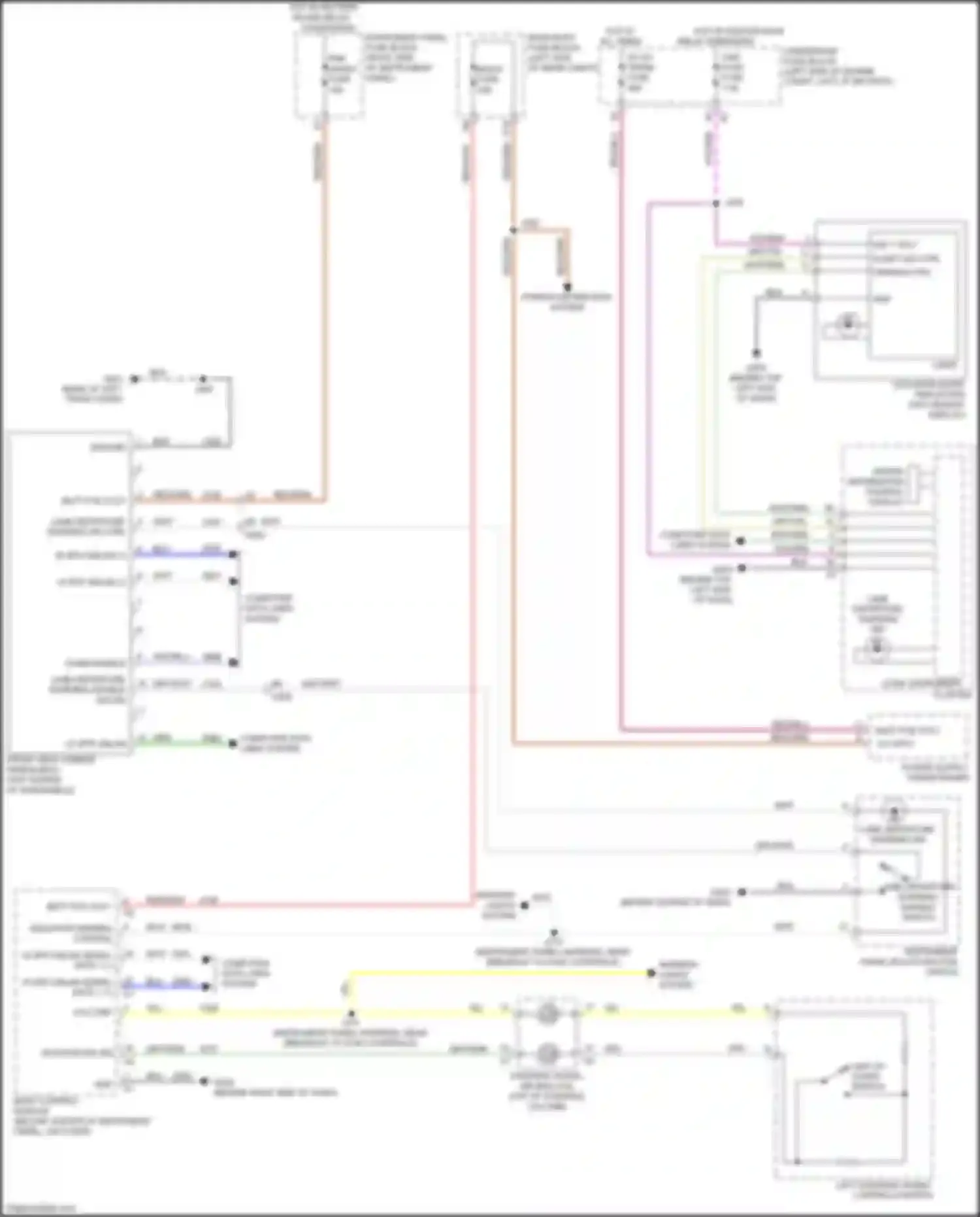 Wiring diagram dc dc trans fuse for Buick Envision I (2016-2018) (2 of 4)