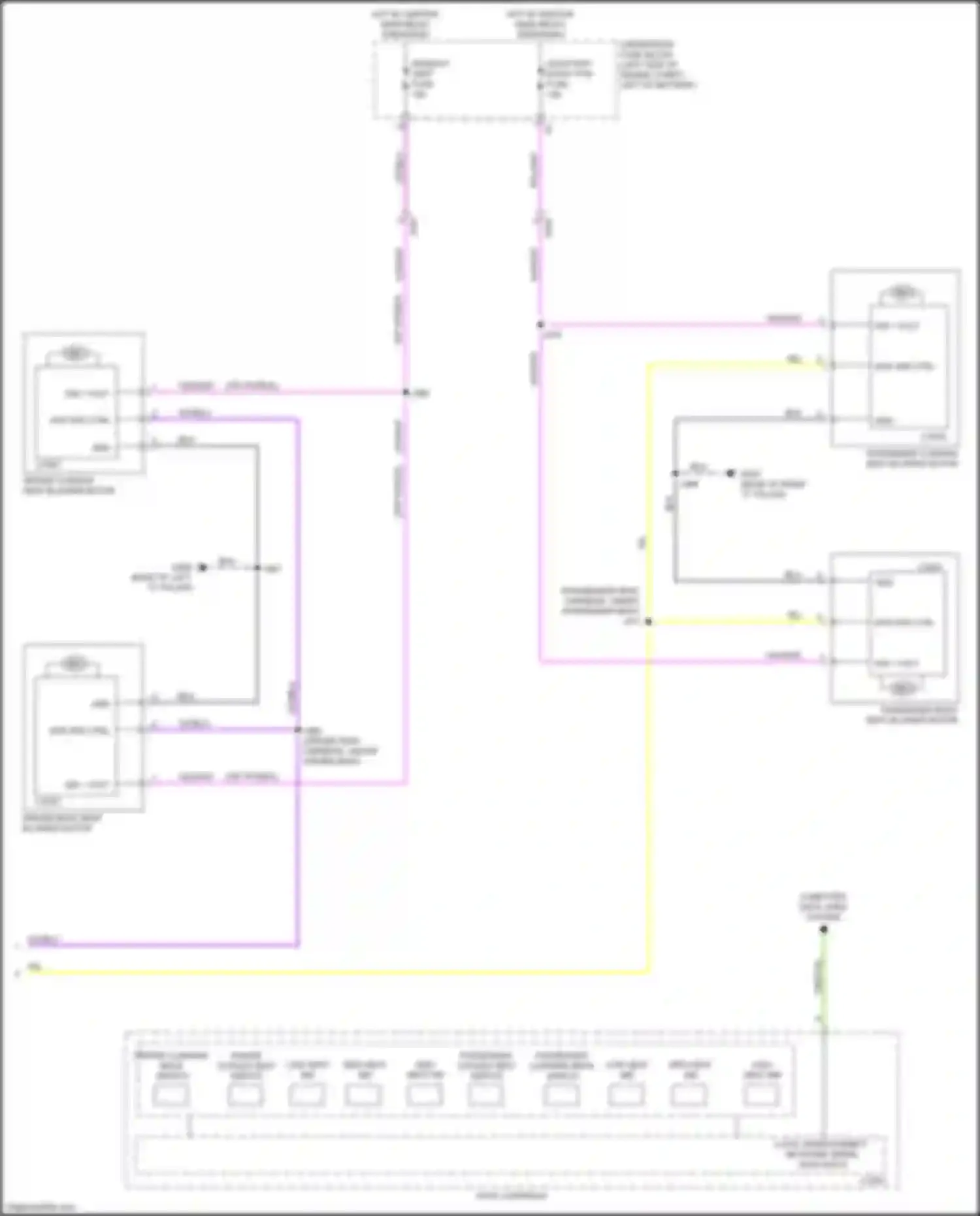 Wiring diagram dr/seat/ vent fuse for Buick Envision I (2016-2018) (1 of 1)