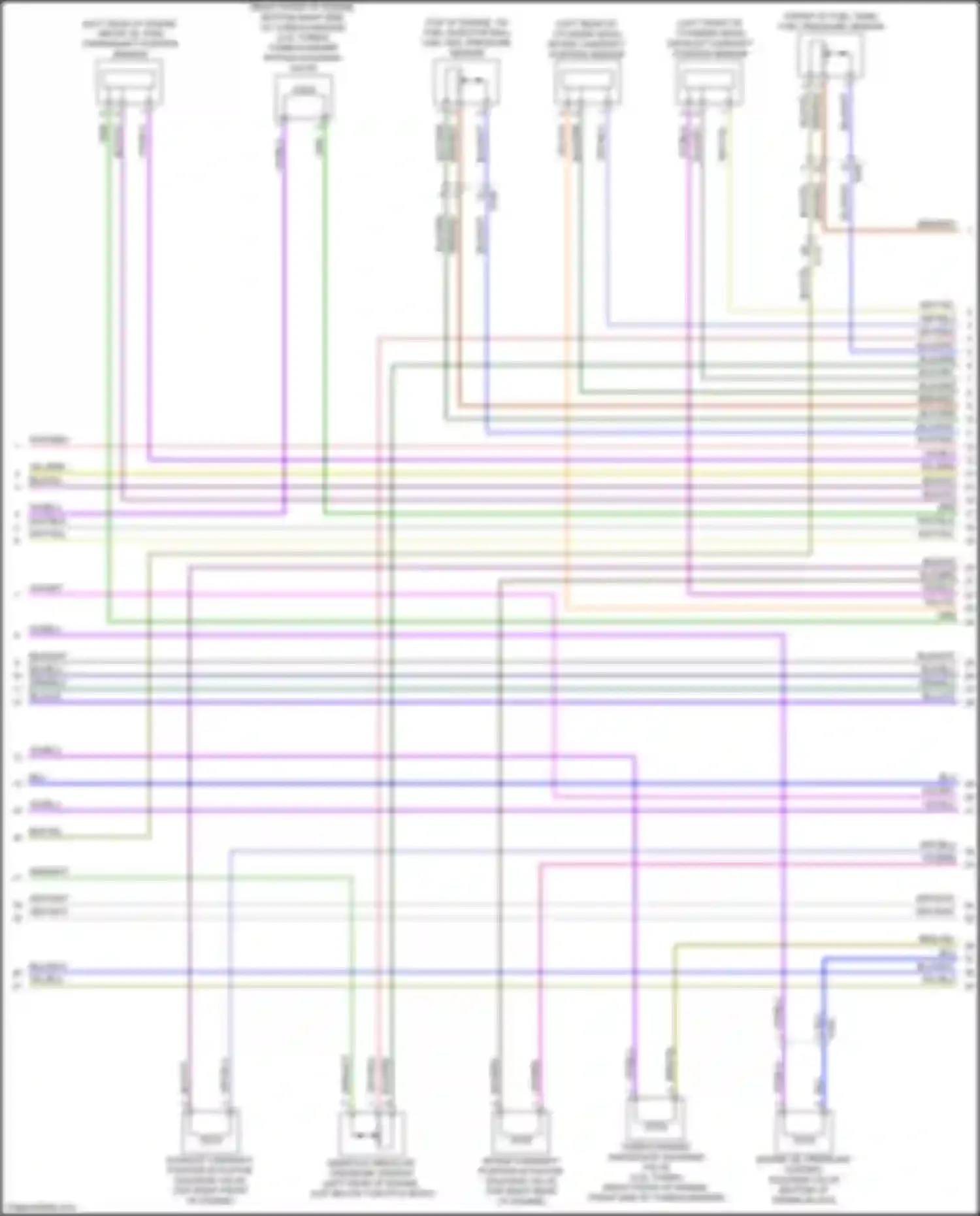Wiring diagram gry/blu for Buick Envision I (2016-2018) (6 of 9)