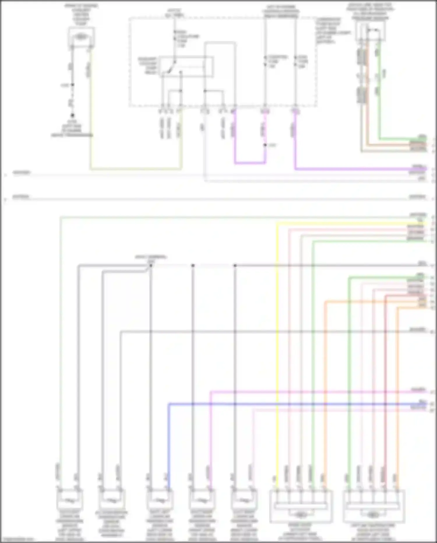 Wiring diagram hot w/ engine controls ignition relay energized for Buick Envision I (2016-2018) (2 of 3)