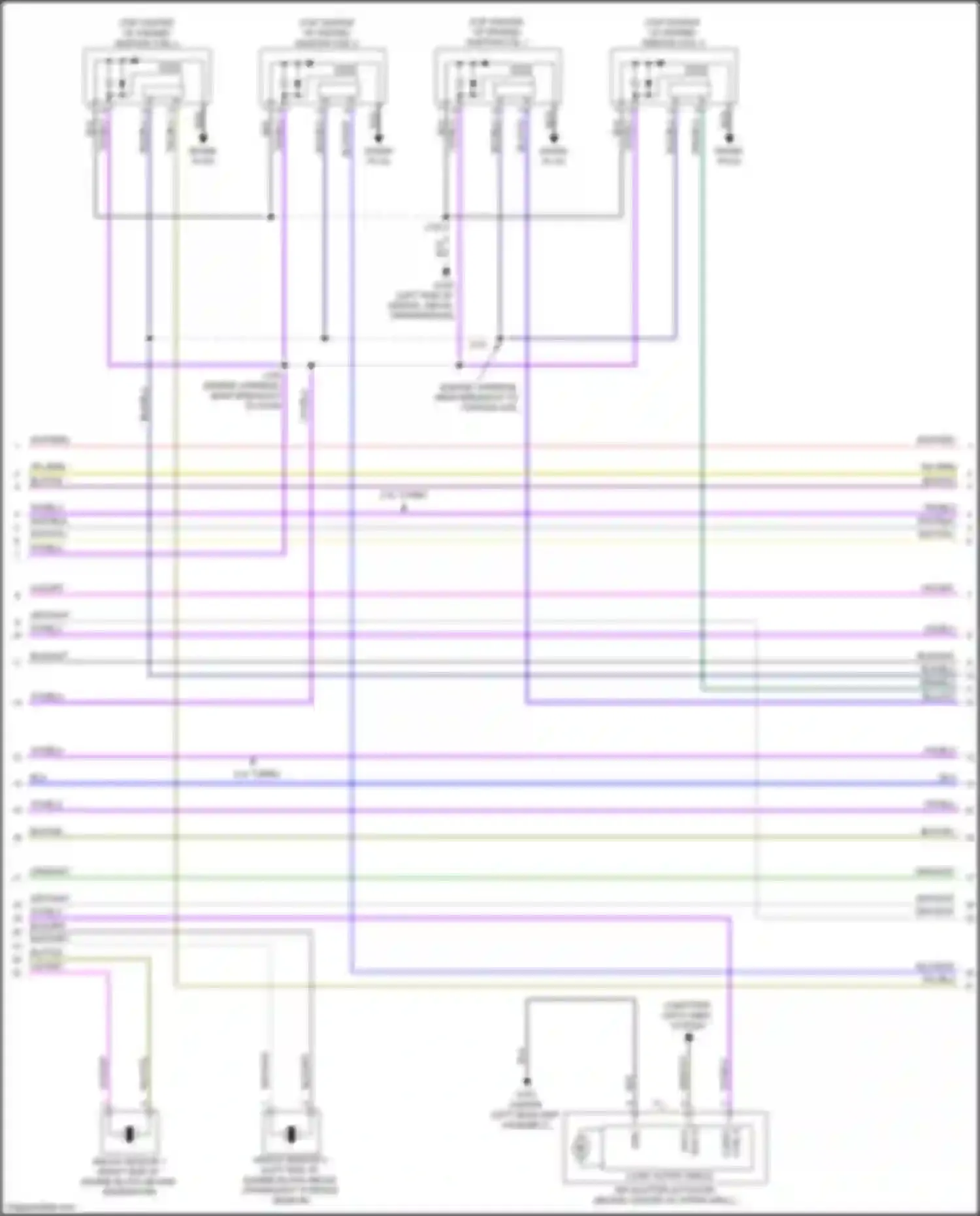 Wiring diagram ignition coil 3 for Buick Envision I (2016-2018) (3 of 4)