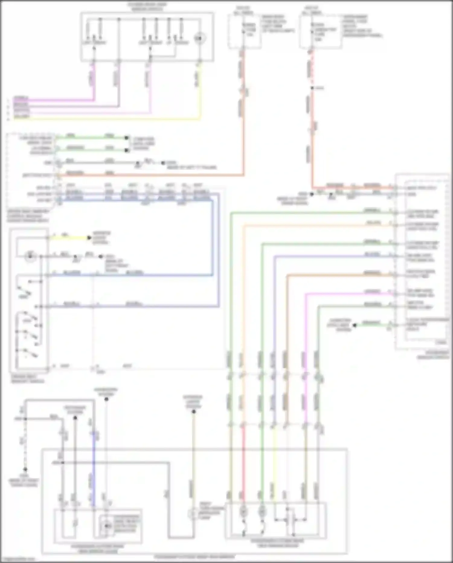 Wiring diagram left right for Buick Envision I (2016-2018) (1 of 1)