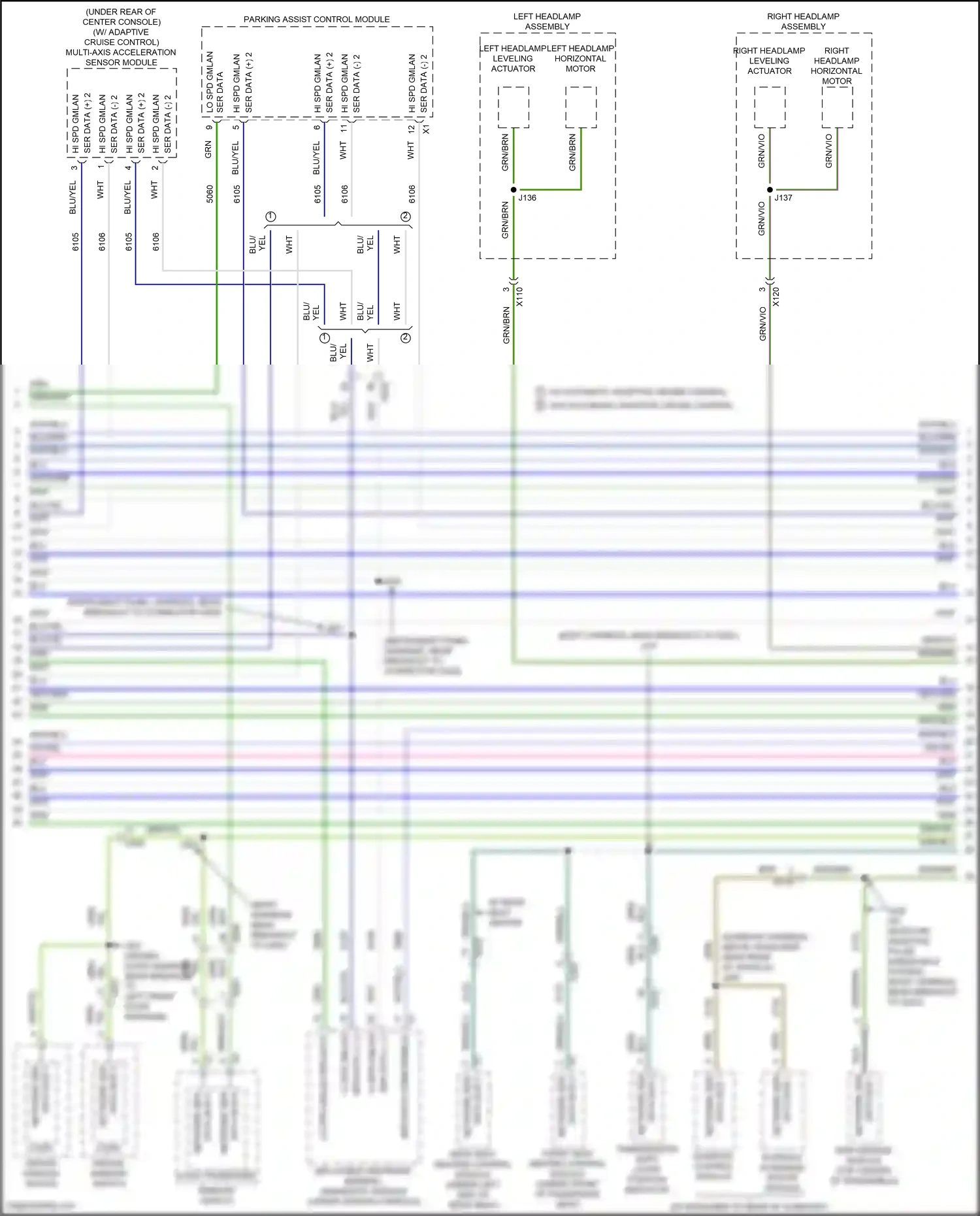 Buick Envision I (2016-2018) logic driver window switch wiring diagram  (1 of 1)