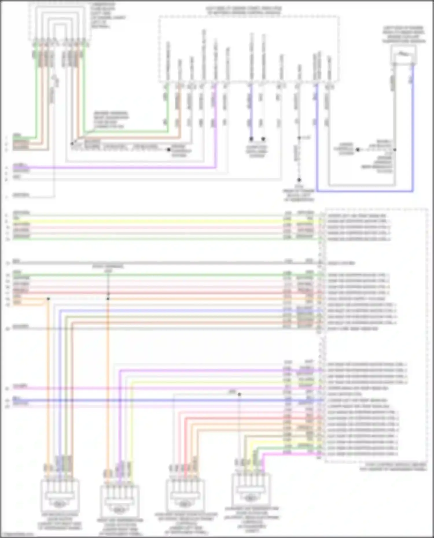 Wiring diagram lower left air temp sens sig for Buick Envision I (2016-2018) (1 of 1)