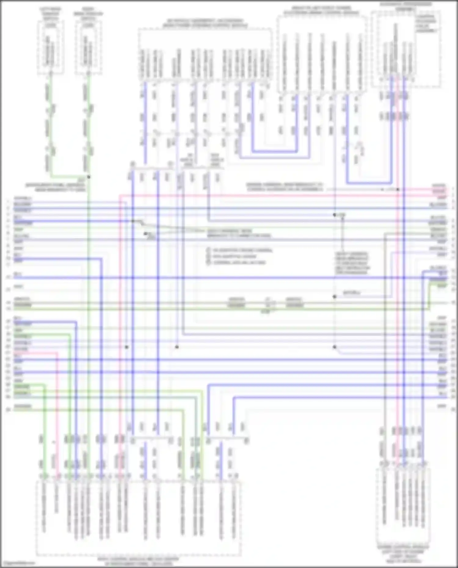 Wiring diagram network ser data bus 21 for Buick Envision I (2016-2018) (1 of 1)