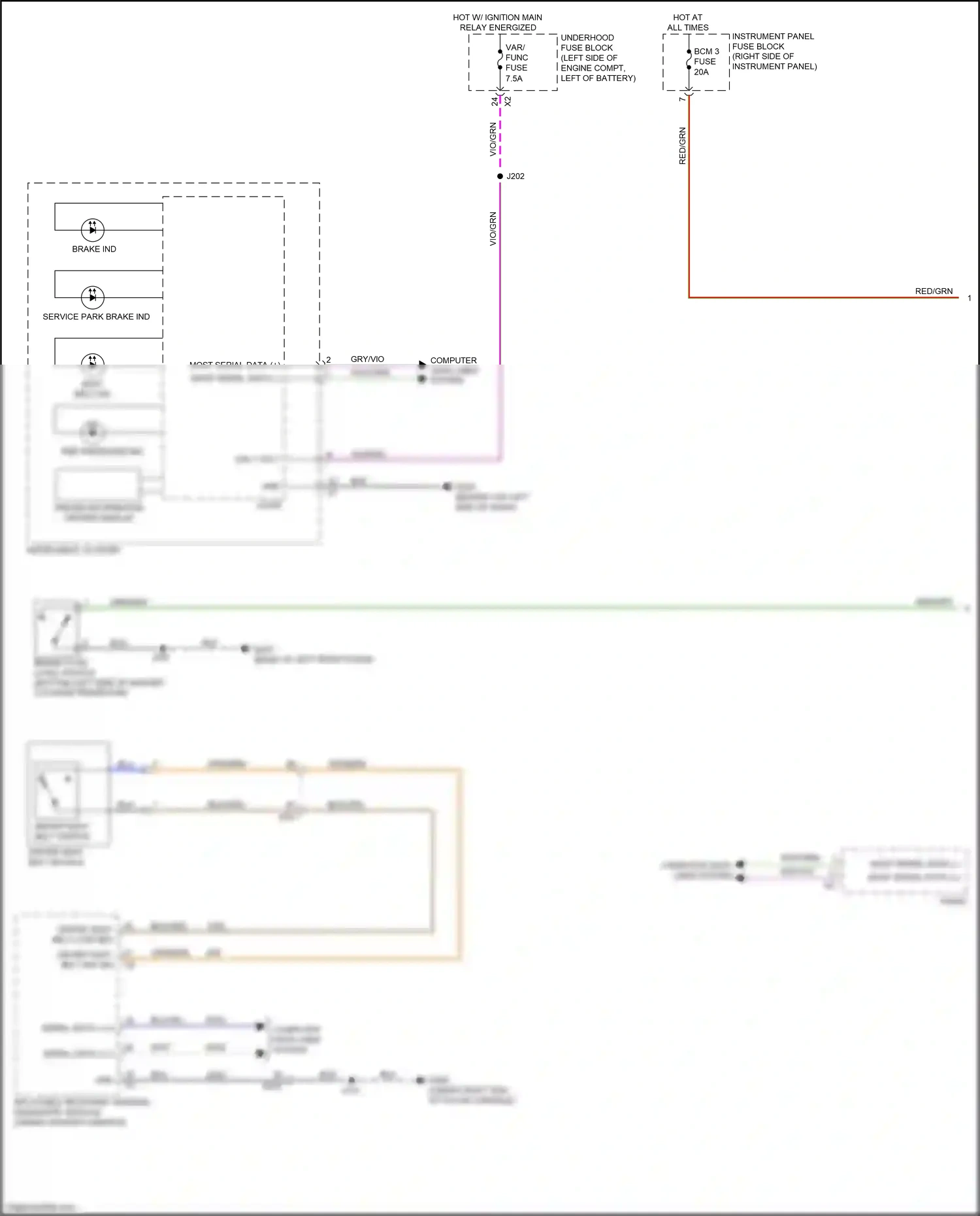 Buick Envision I (2016-2018) serial data 2 wiring diagram  (2 of 2)