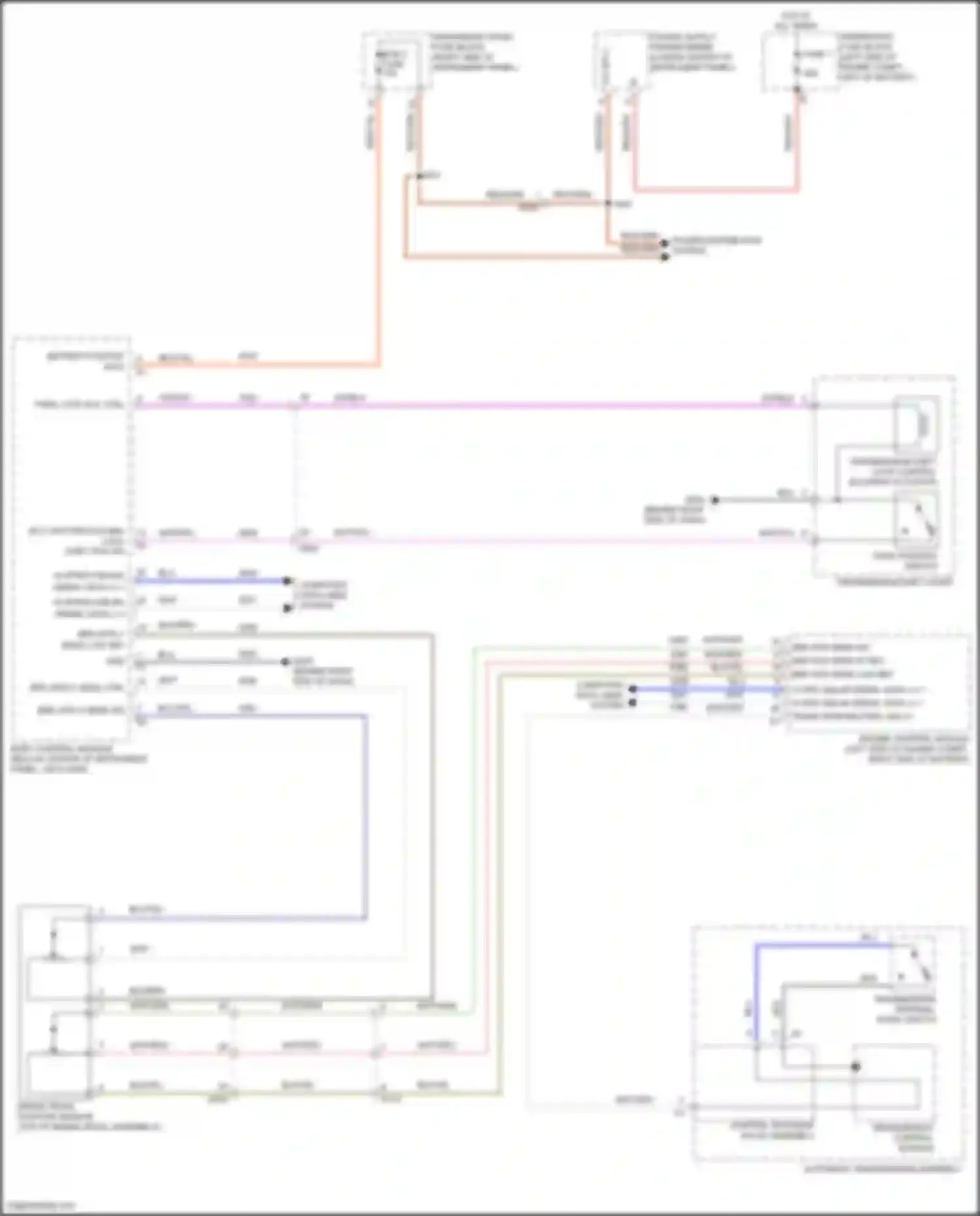 Wiring diagram wht/vio for Buick Envision I (2016-2018) (20 of 25)