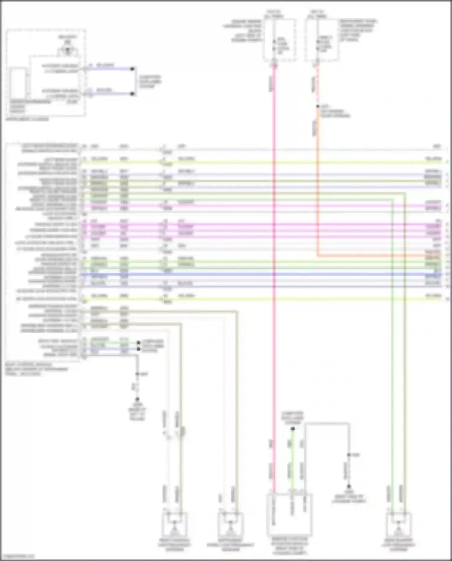 Envision Buick II (2020-2024): Anti-theft circuit (1 of 4)
