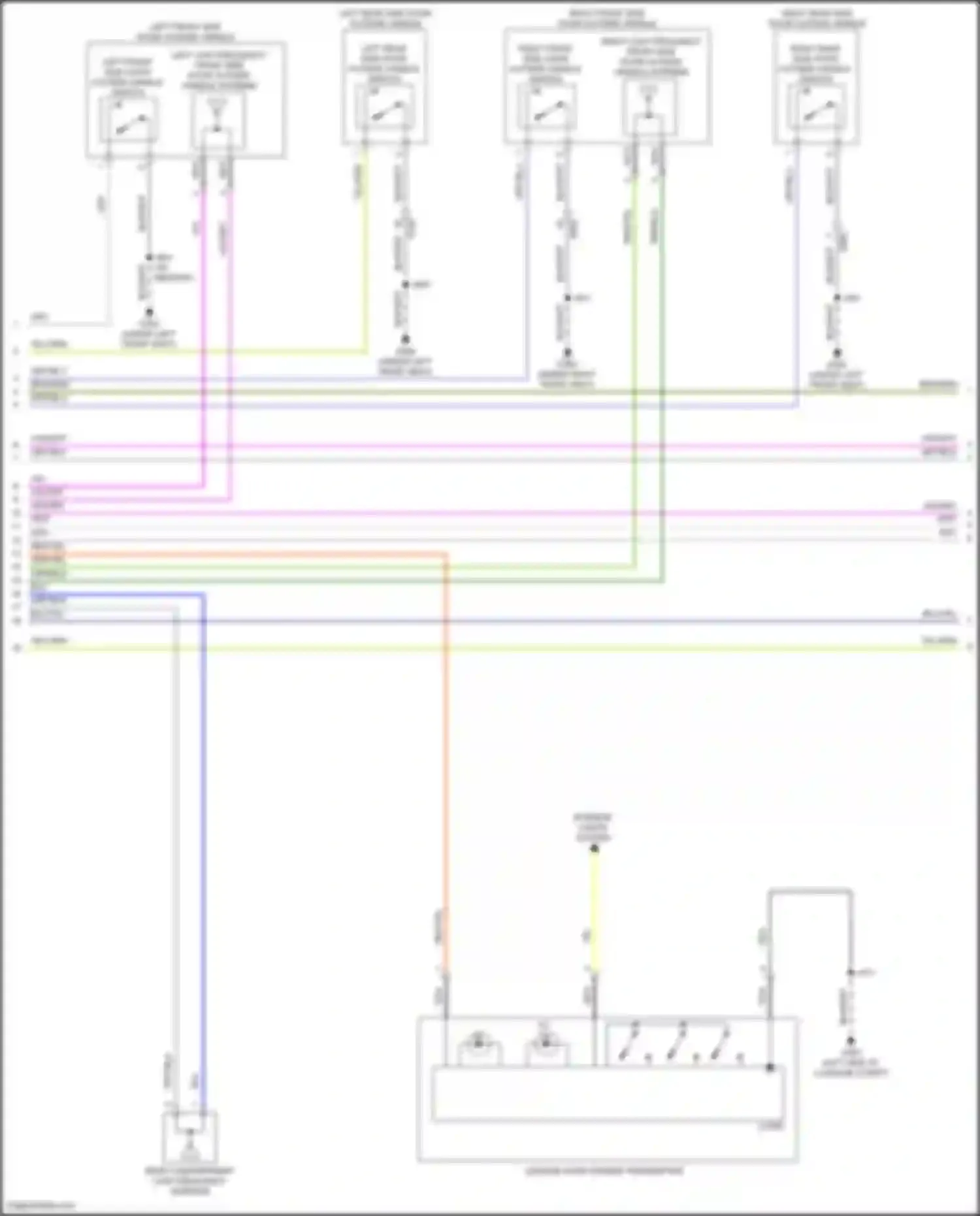 Envision Buick II (2020-2024): Anti-theft circuit (2 of 4)