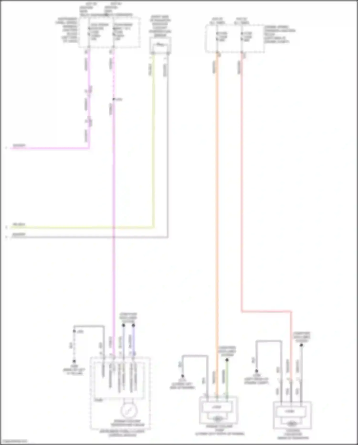 Envision Buick II (2020-2024): Cooling fan circuit (2 of 2)