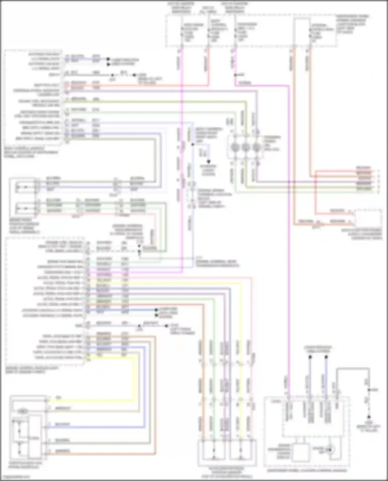 Envision Buick II (2020-2024): Cruise control circuit (1 of 2)