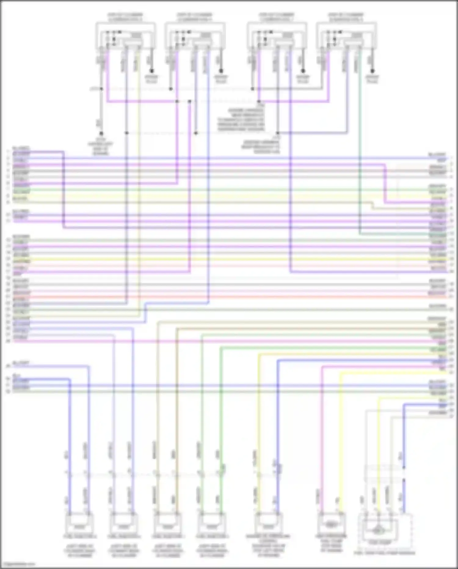 Envision Buick II (2020-2024): Wiring diagram engine performance 2.0l vin 4 (6 of 8)