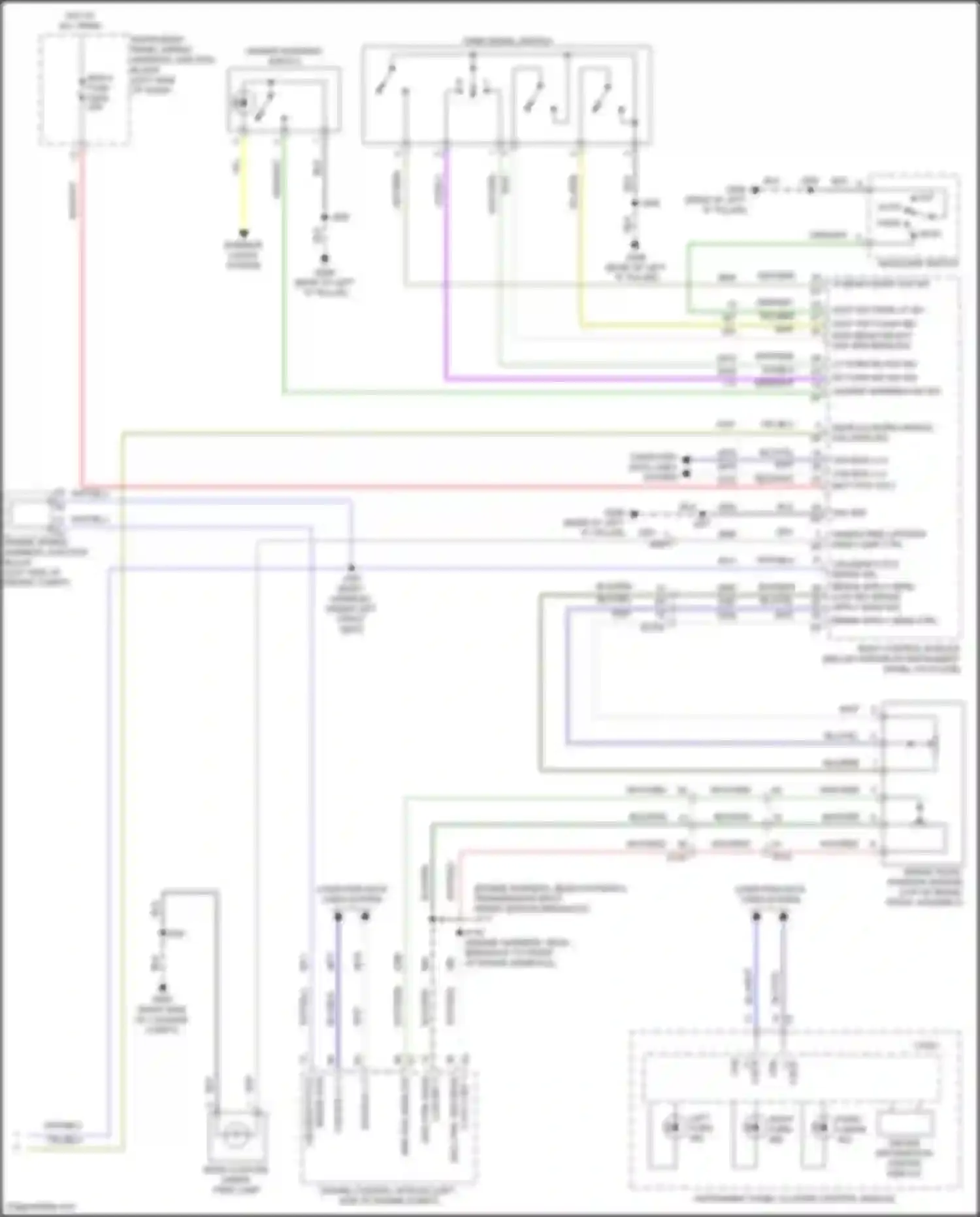 Envision Buick II (2020-2024): Exterior lamps circuit (4 of 4)