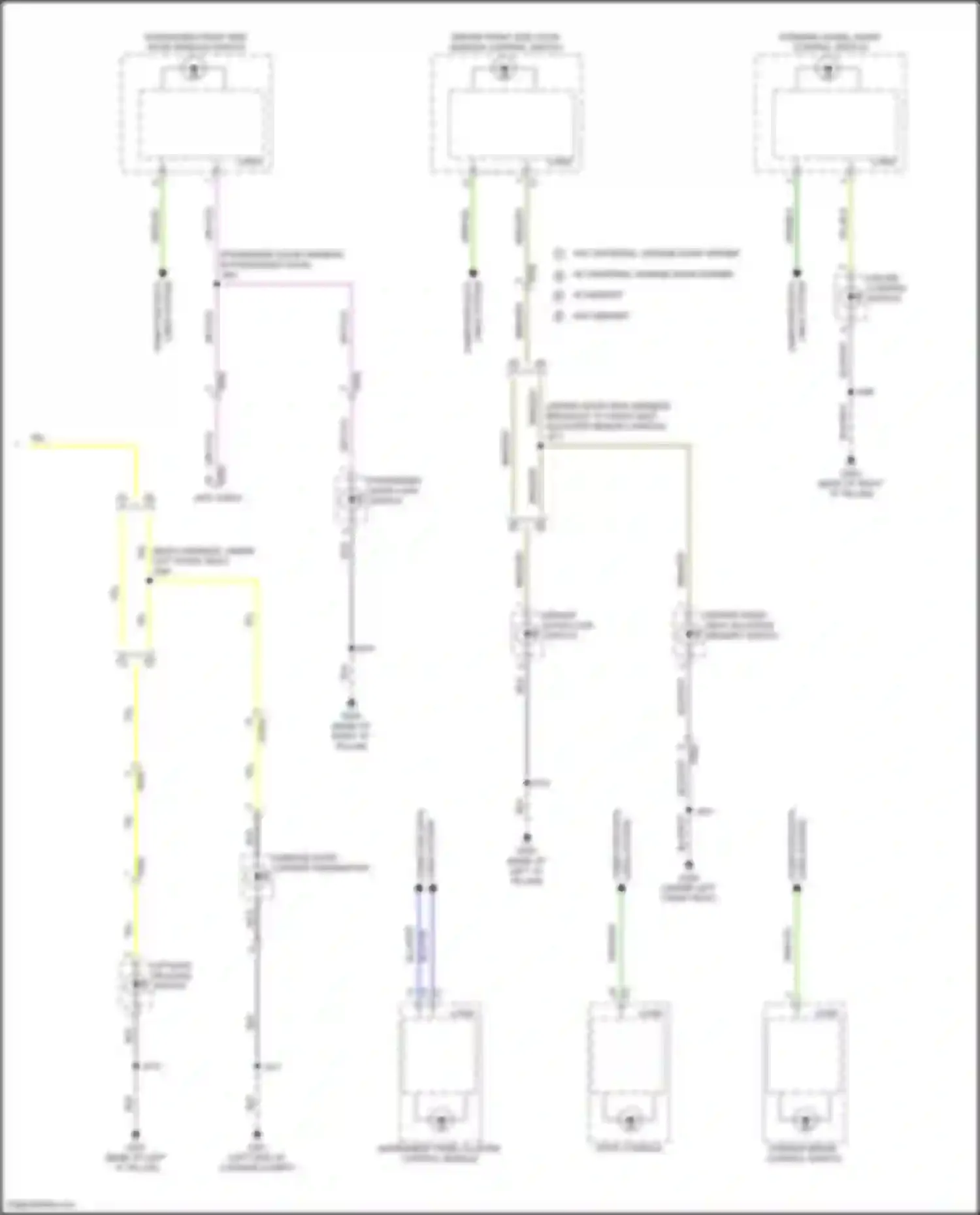 Envision Buick II (2020-2024): Instrument illumination circuit (2 of 2)