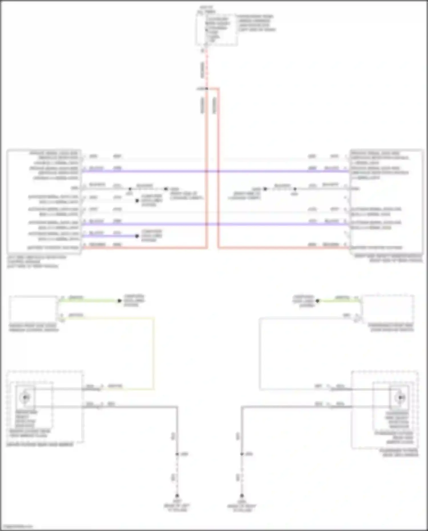 Envision Buick II (2020-2024): Blind spot monitoring circuit