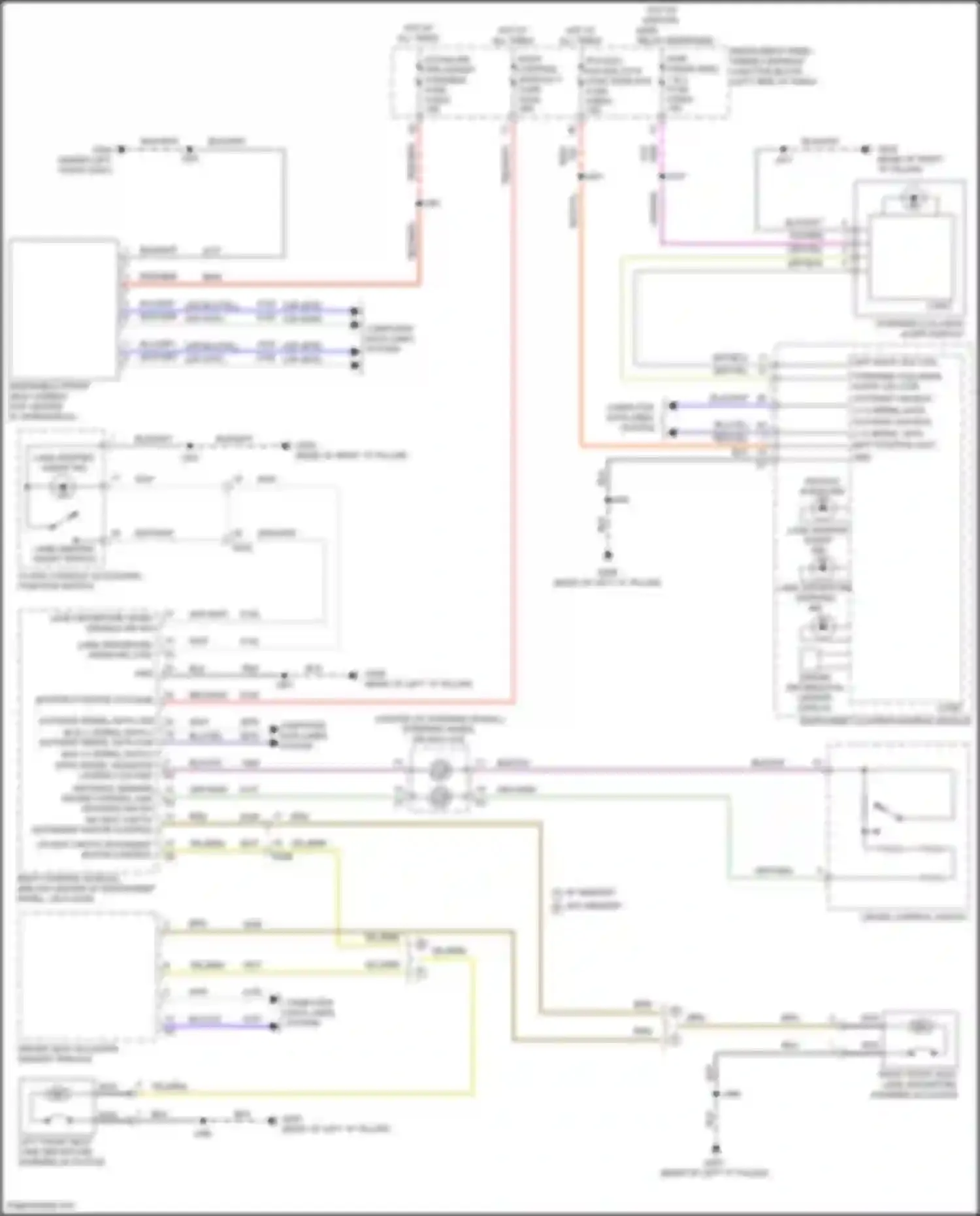 Envision Buick II (2020-2024): Lane departure warning circuit