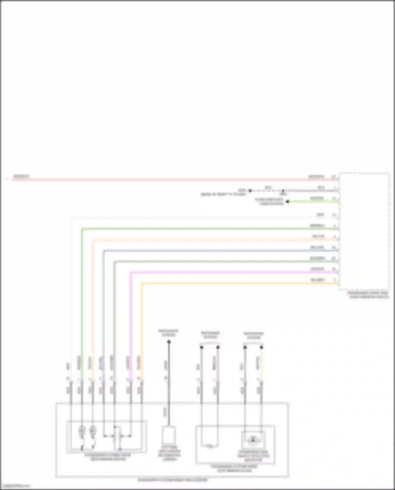 Envision Buick II (2020-2024): Power mirrors circuit (2 of 2)