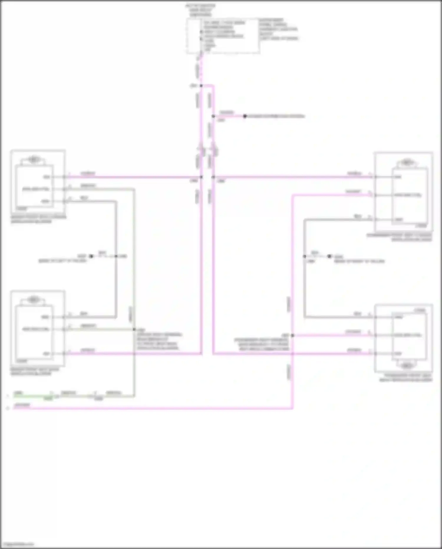Envision Buick II (2020-2024): Front heated seats circuit (2 of 2)