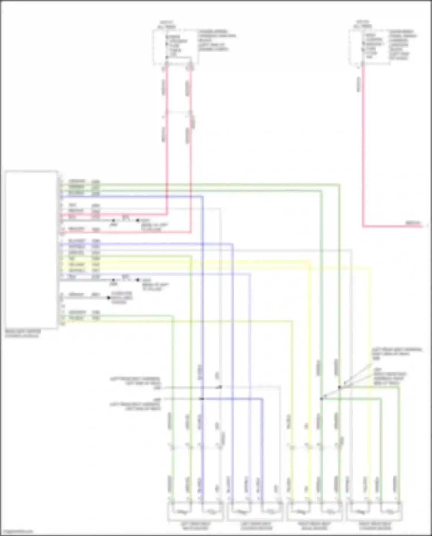Envision Buick II (2020-2024): Rear heated seats circuit (1 of 2)