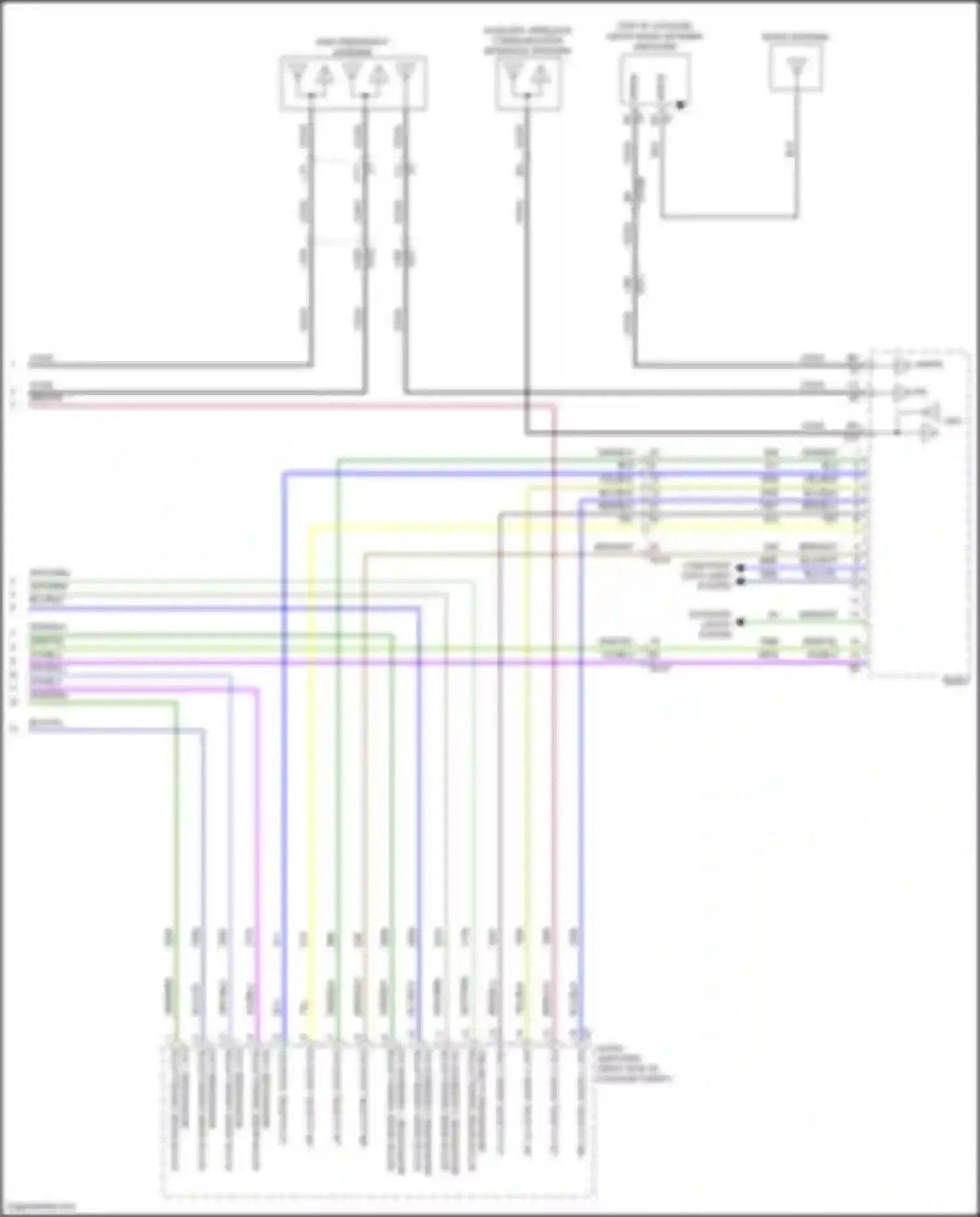 Envision Buick II (2020-2024): Radio circuit, mid/high level w/ ios (5 of 5)