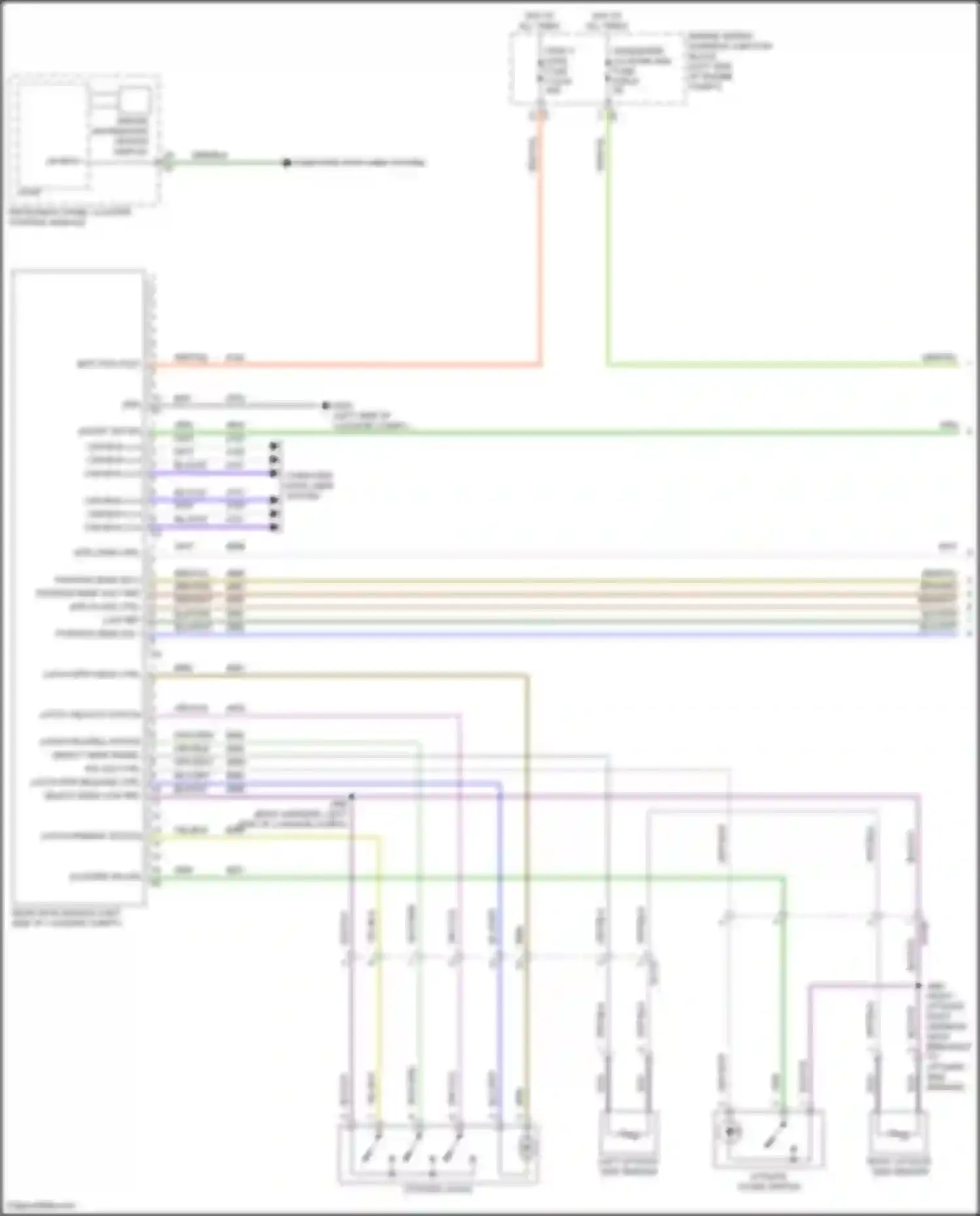 Envision Buick II (2020-2024): Power liftgate circuit (1 of 2)