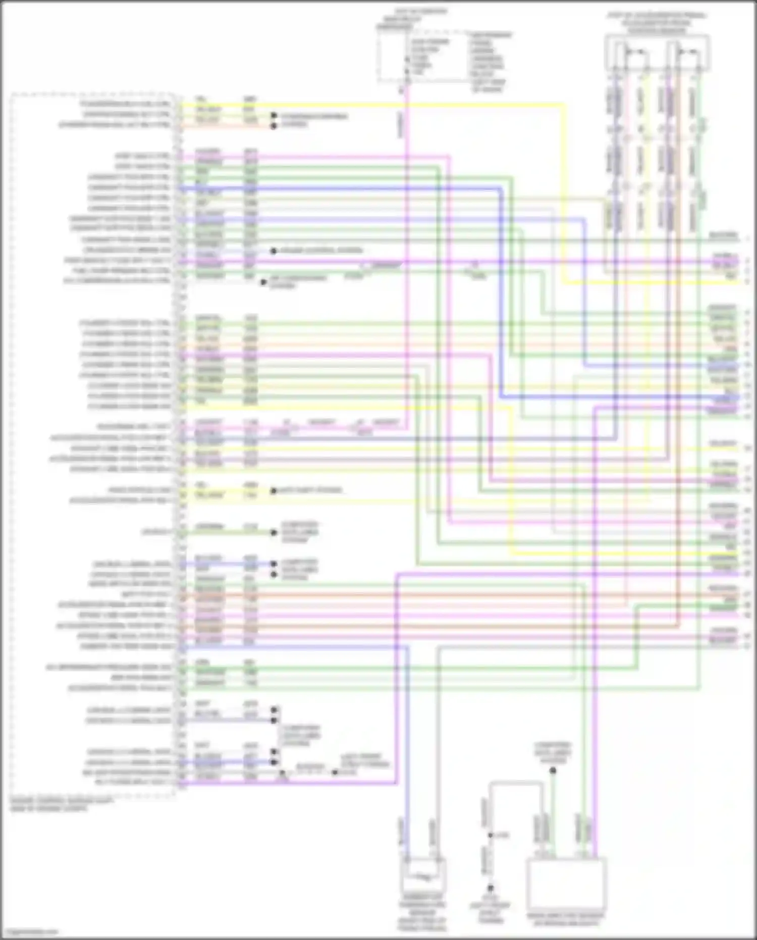 Wiring diagram blk/blu for Buick Envision II (2020-2024) (7 of 11)