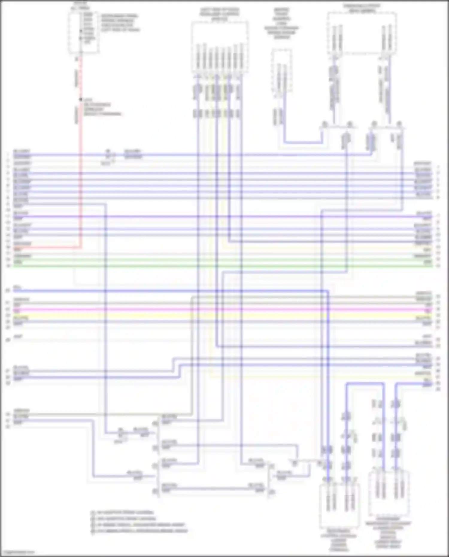 Wiring diagram blu/yel for Buick Envision II (2020-2024) (71 of 88)