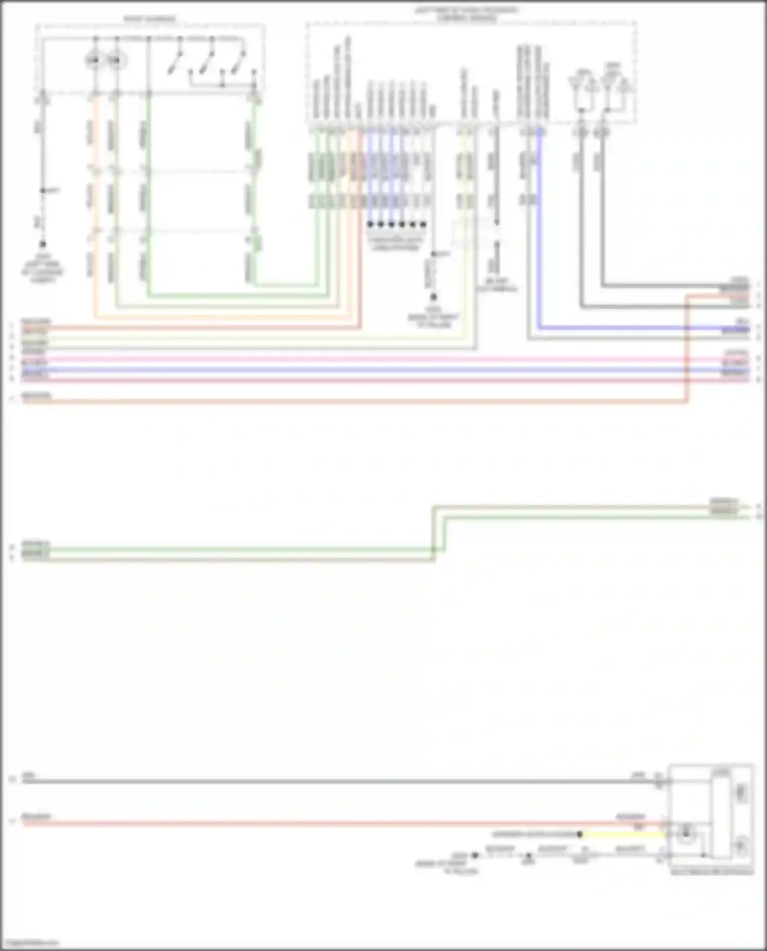 Wiring diagram cellular telephone for Buick Envision II (2020-2024) (2 of 4)