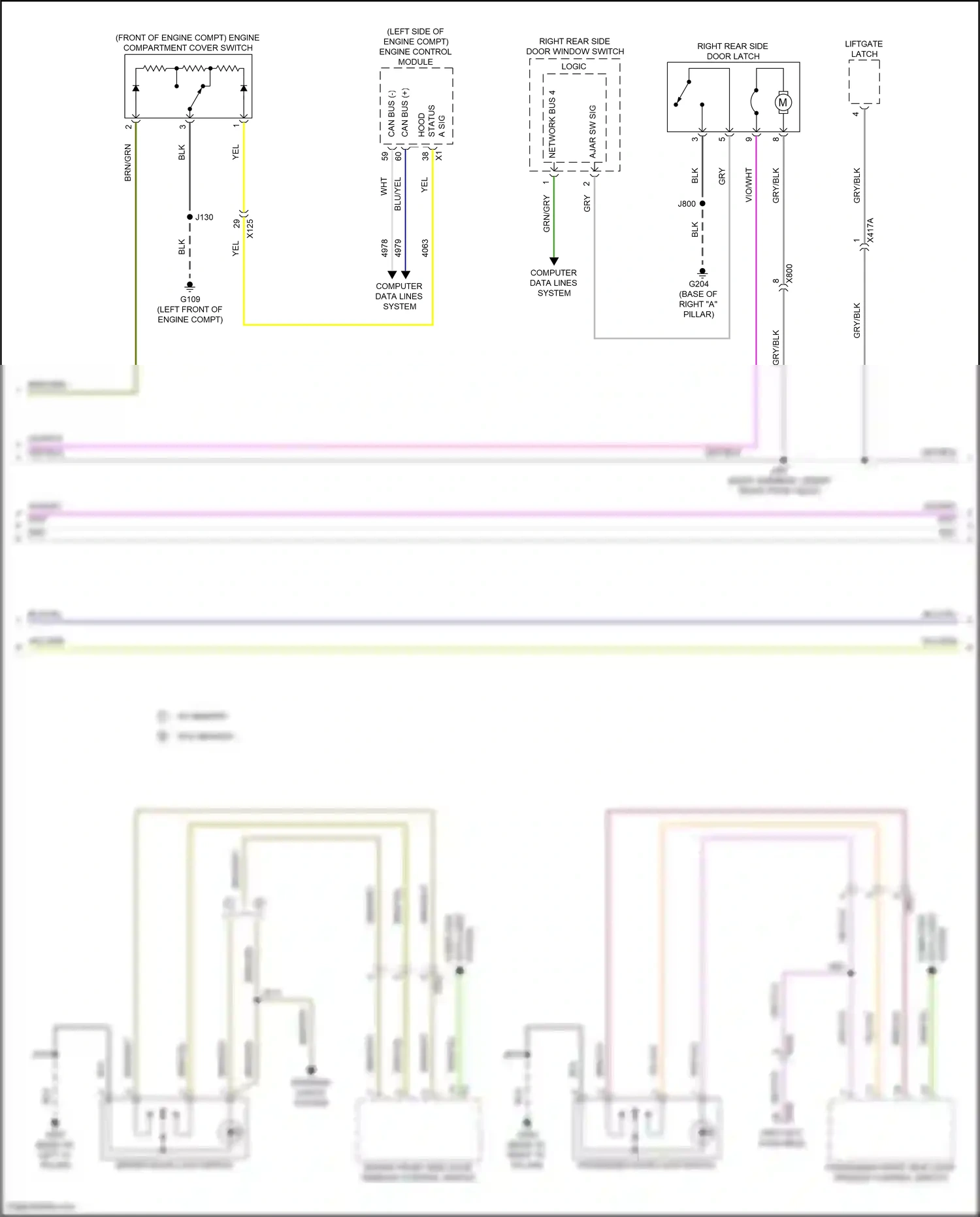 Buick Envision II (2020-2024) computer wiring diagram  (1 of 5)