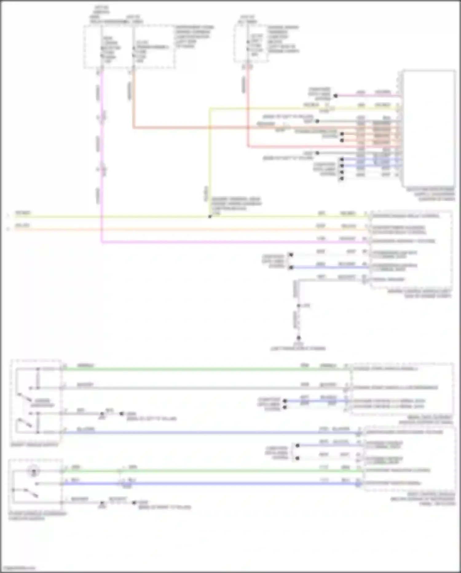 Wiring diagram engine start/stop for Buick Envision II (2020-2024) (2 of 2)