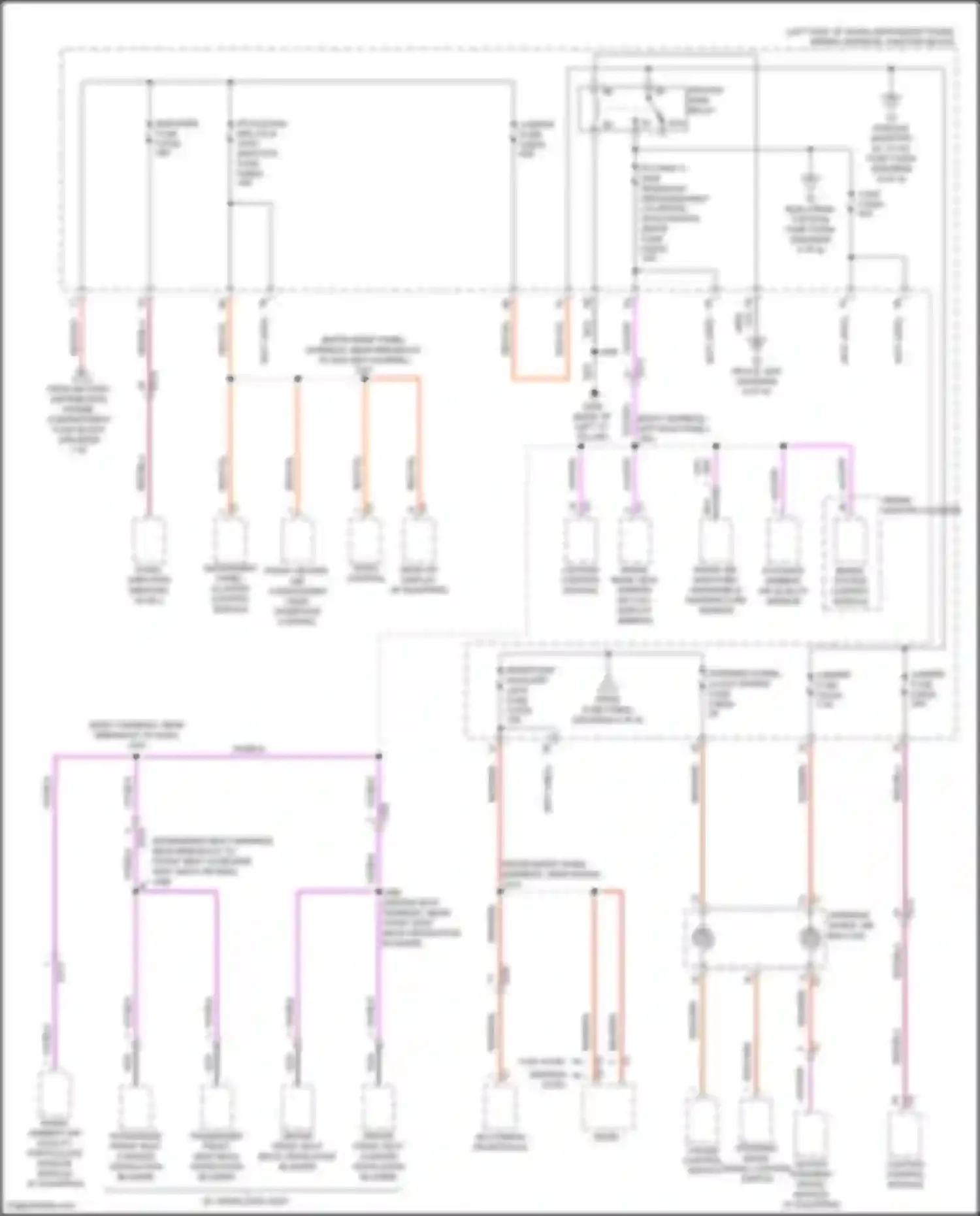Wiring diagram exterior ambient air quality sensor for Buick Envision II (2020-2024) (5 of 5)