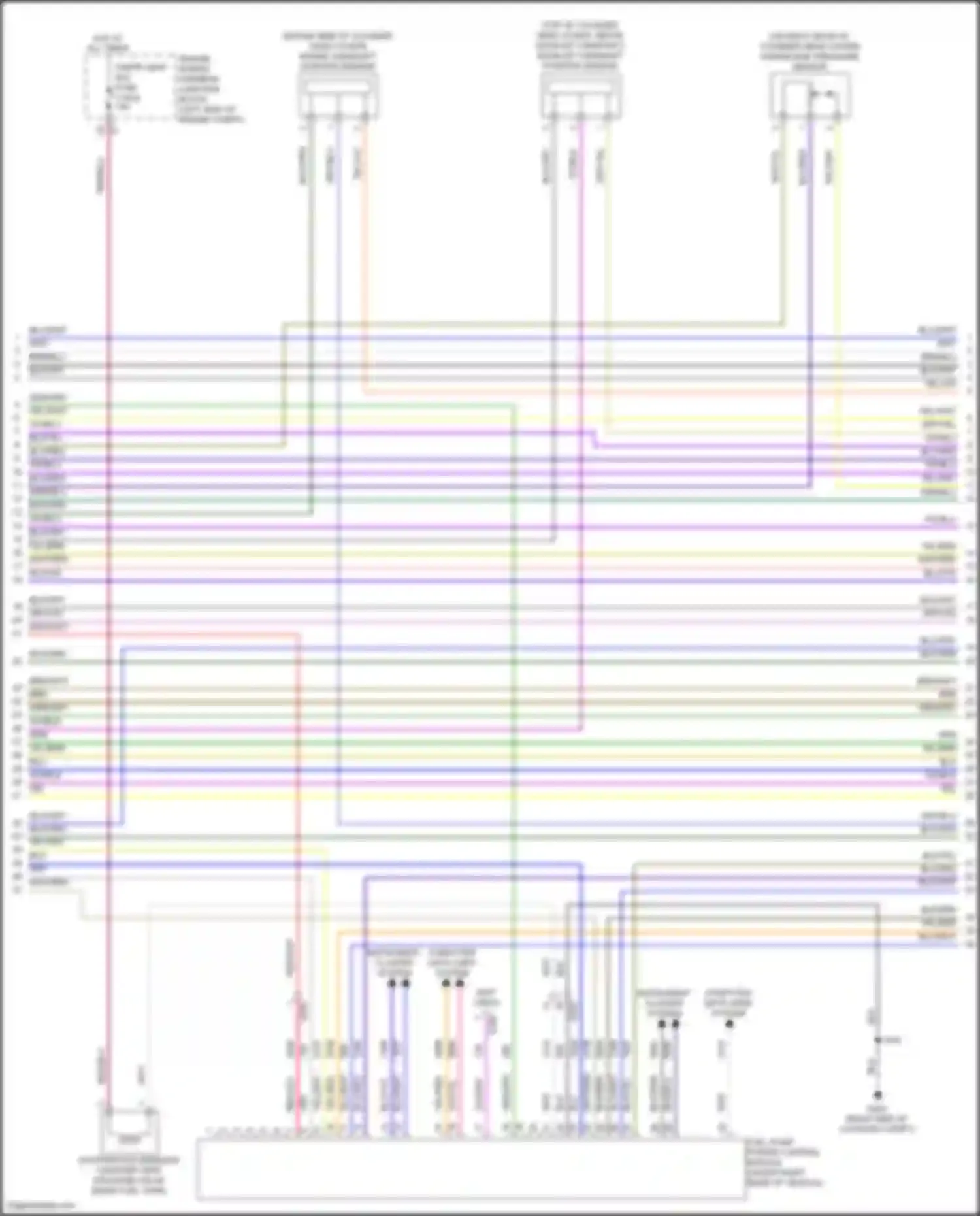 Wiring diagram grn/blu for Buick Envision II (2020-2024) (10 of 13)