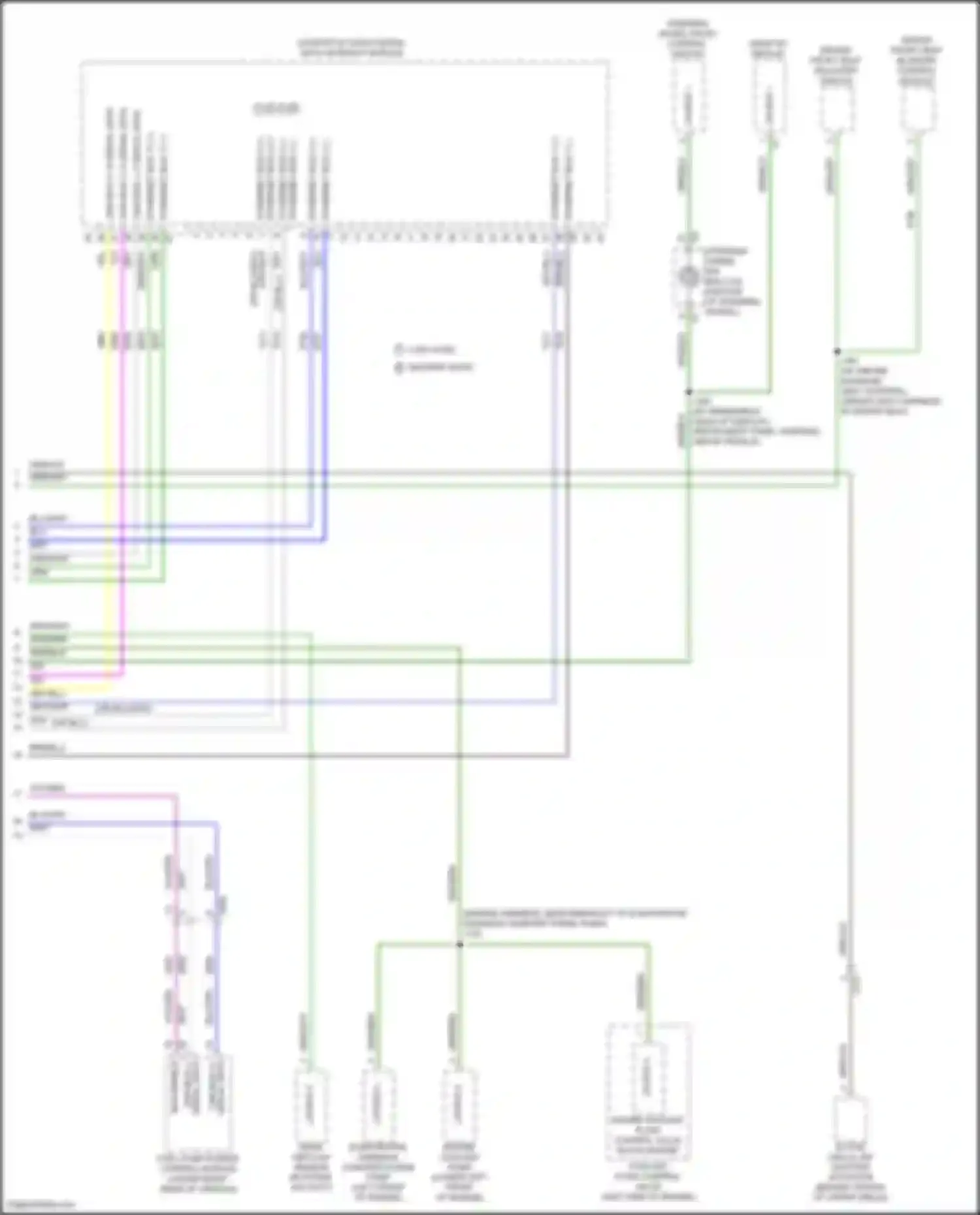 Wiring diagram grn/brn for Buick Envision II (2020-2024) (23 of 34)