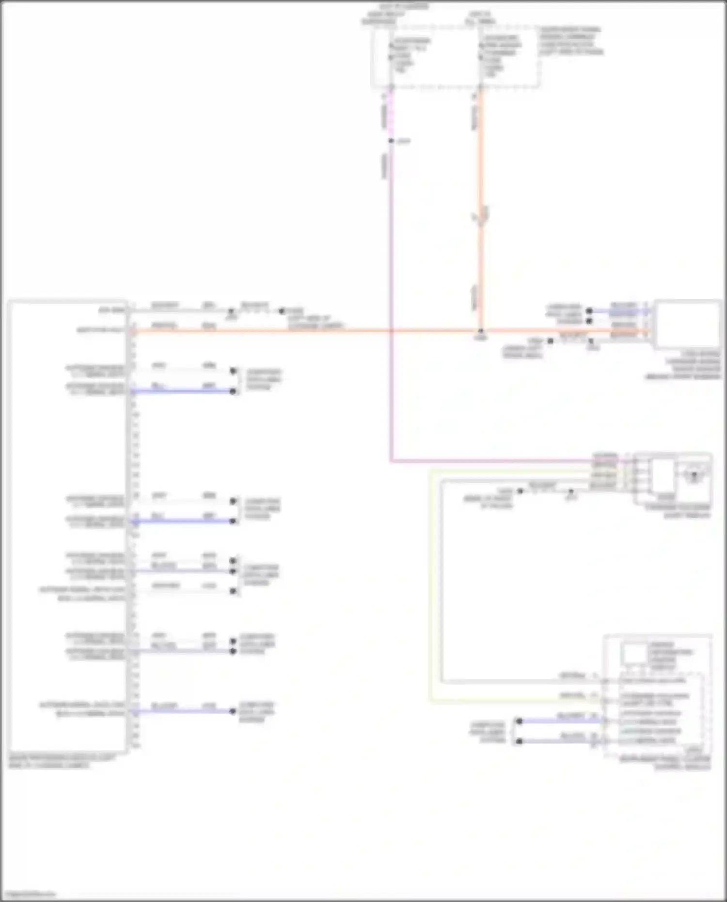 Wiring diagram instrument panel wiring harness junction block for Buick Envision II (2020-2024) (12 of 52)