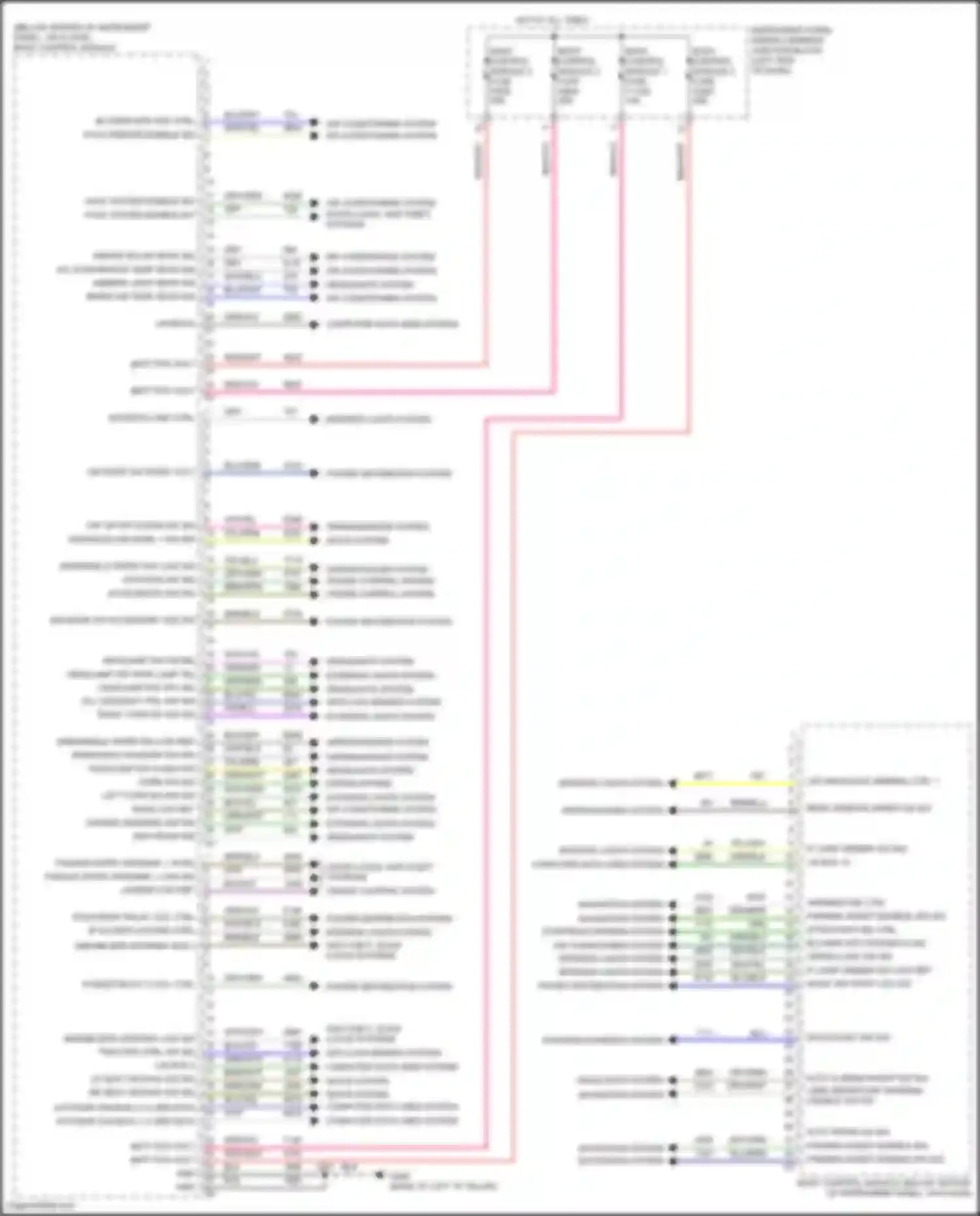 Wiring diagram lin bus 5 for Buick Envision II (2020-2024) (1 of 3)