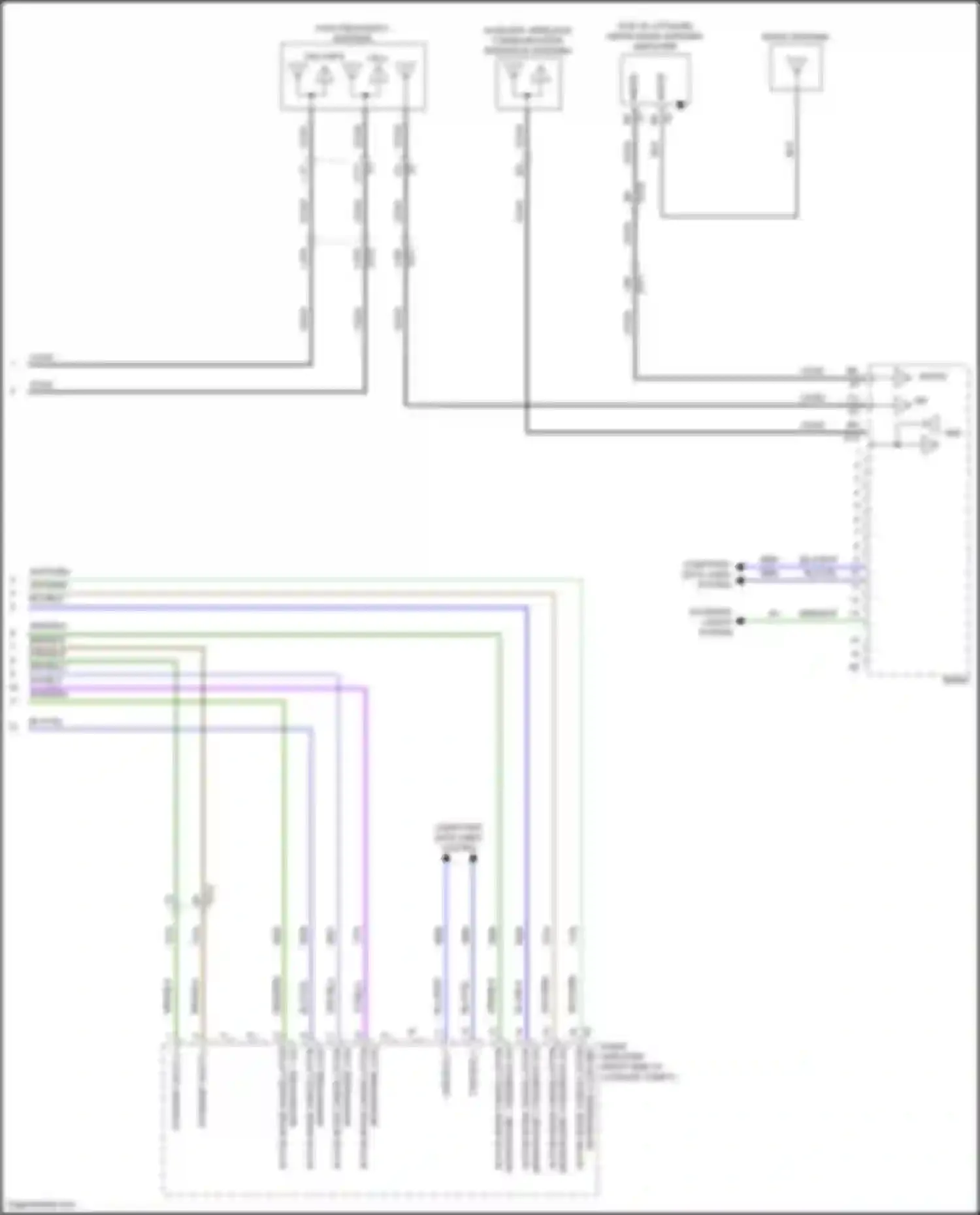 Wiring diagram microphone 2 sig for Buick Envision II (2020-2024) (2 of 4)