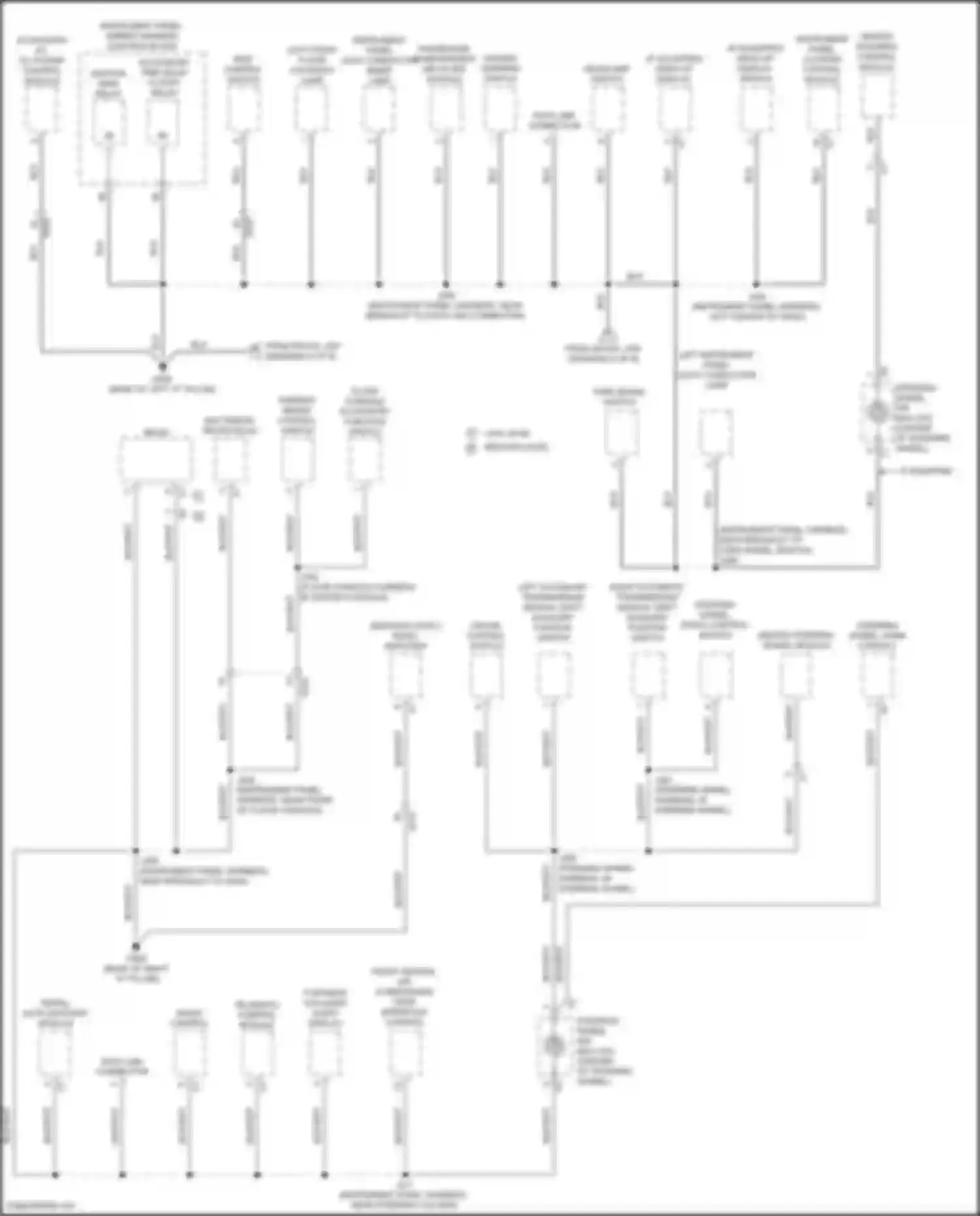 Wiring diagram passenger compartment air filter module for Buick Envision II (2020-2024) (1 of 1)