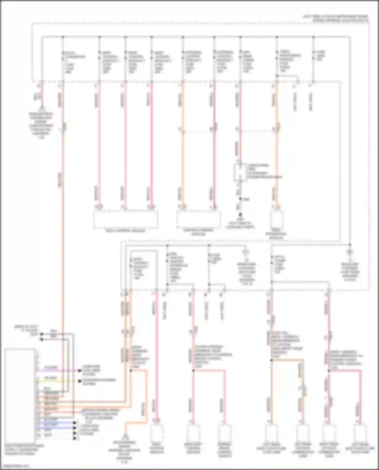 Wiring diagram red for Buick Envision II (2020-2024) (8 of 14)