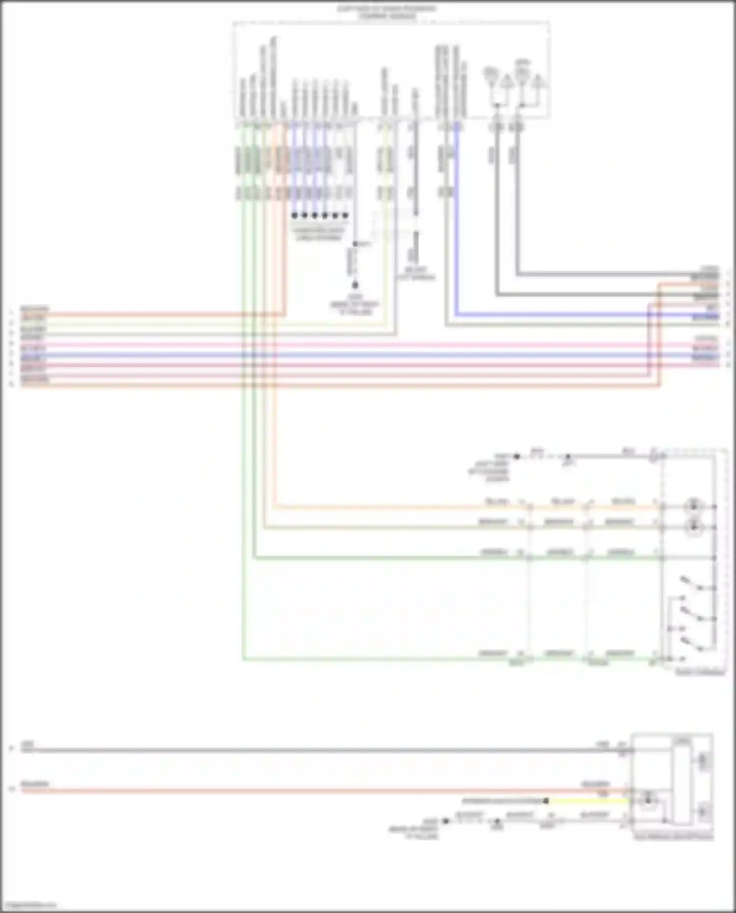 Wiring diagram red/blu for Buick Envision II (2020-2024) (10 of 30)