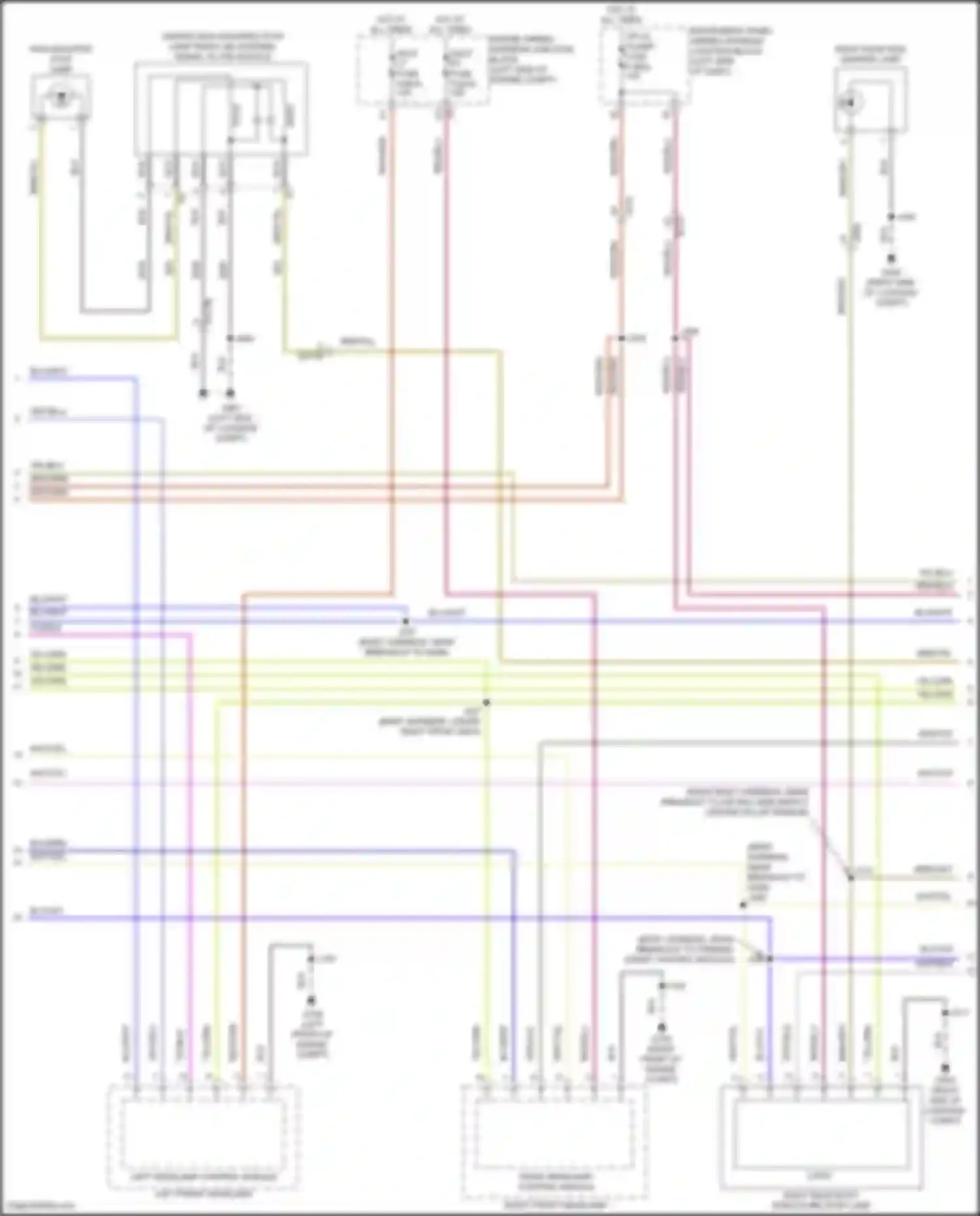 Wiring diagram right headlamp control module for Buick Envision II (2020-2024) (2 of 3)