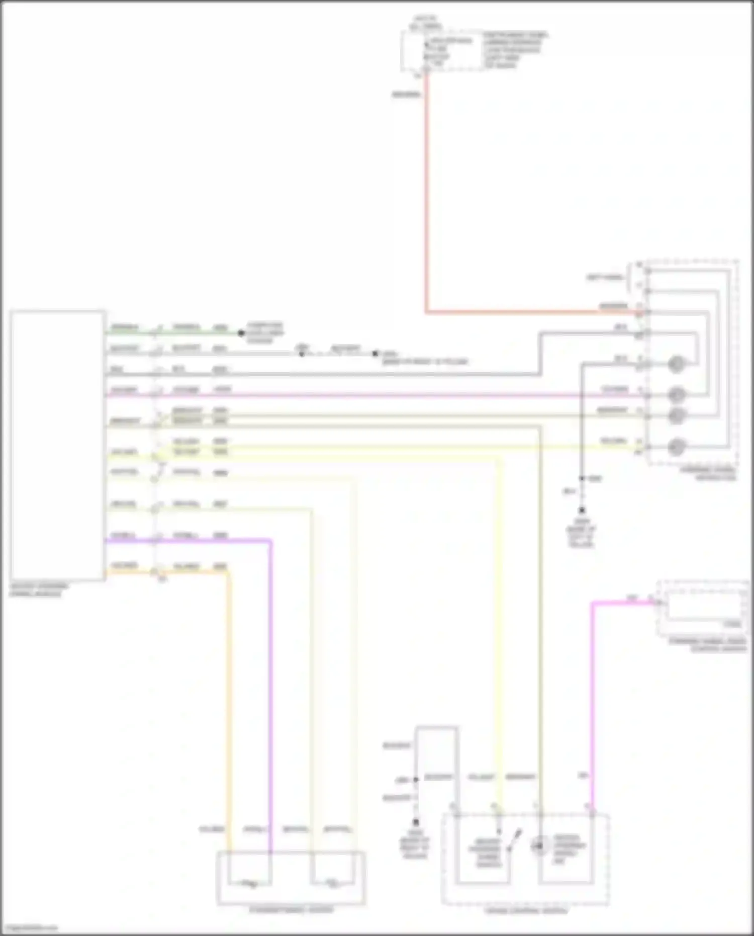 Wiring diagram yel/red for Buick Envision II (2020-2024) (1 of 5)