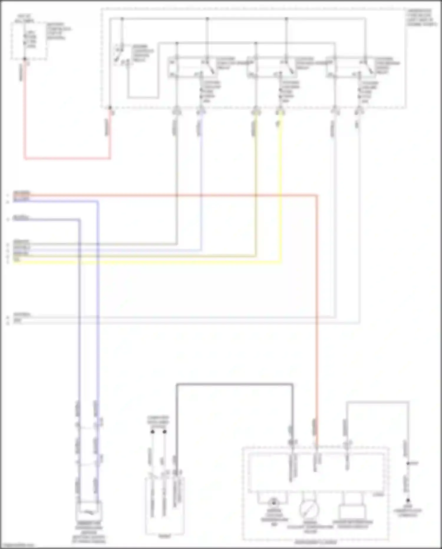Envista Buick I (2022-2024): Cooling fan circuit (2 of 2)