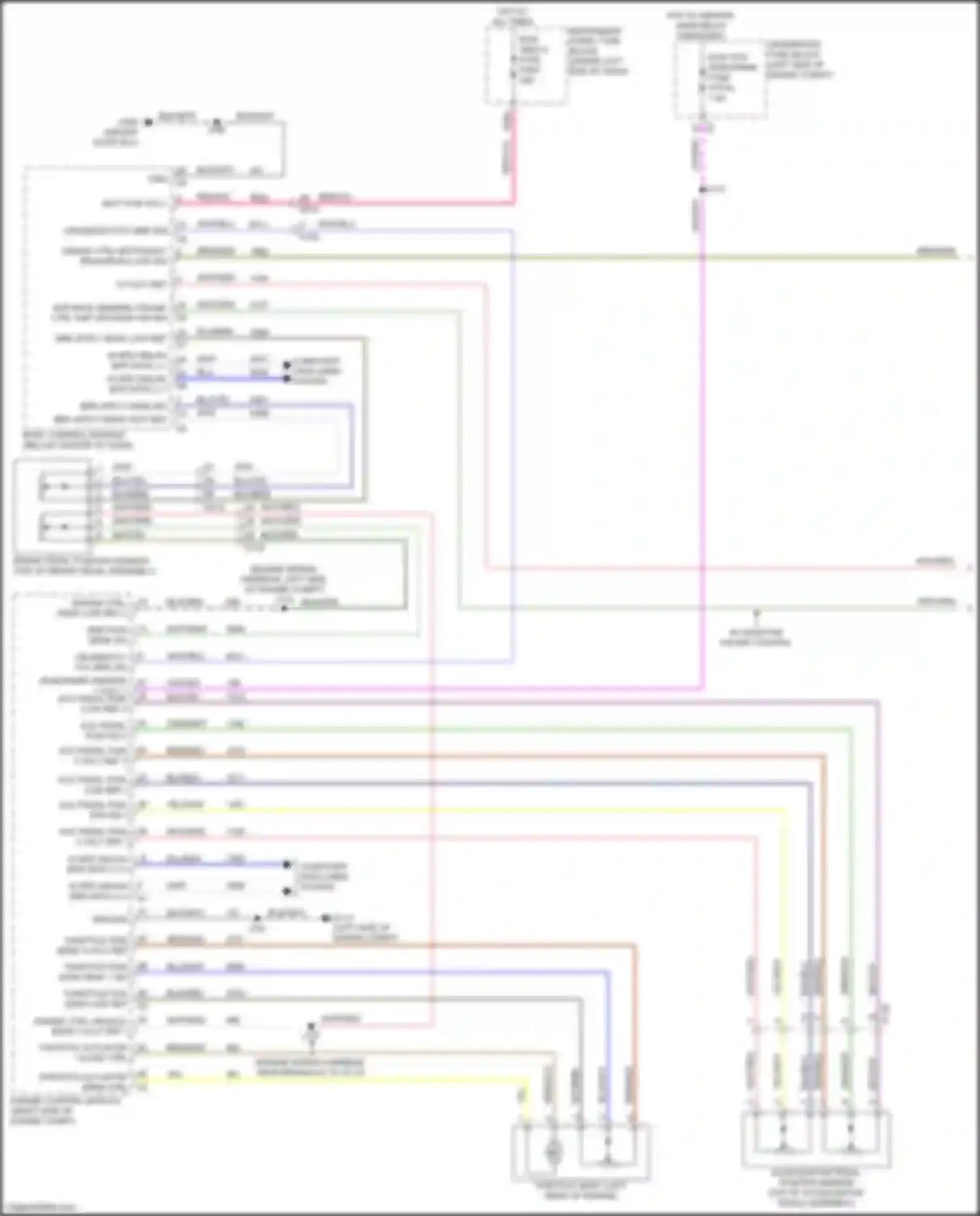 Envista Buick I (2022-2024): Cruise control circuit (1 of 2)