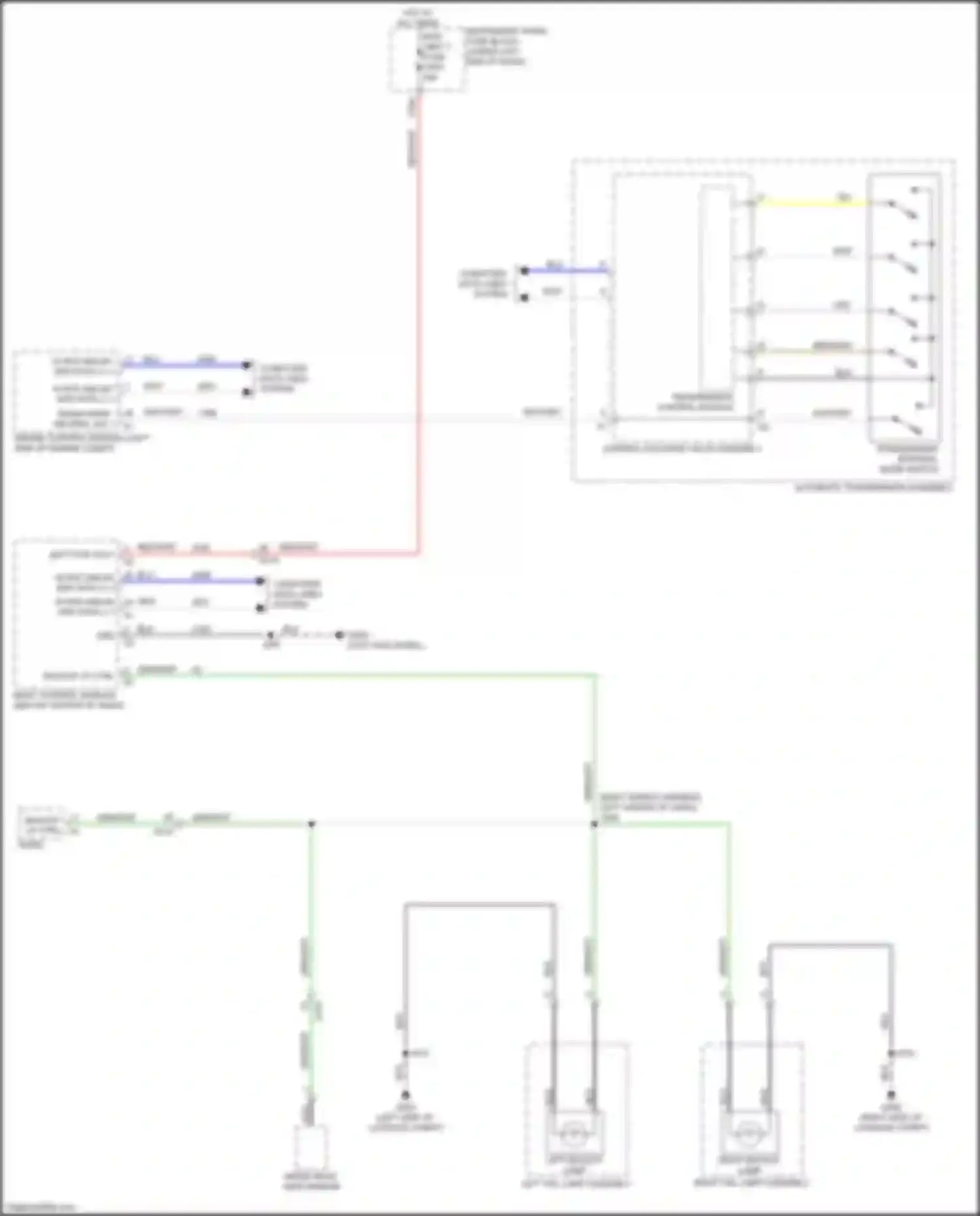 Envista Buick I (2022-2024): Backup lamps circuit