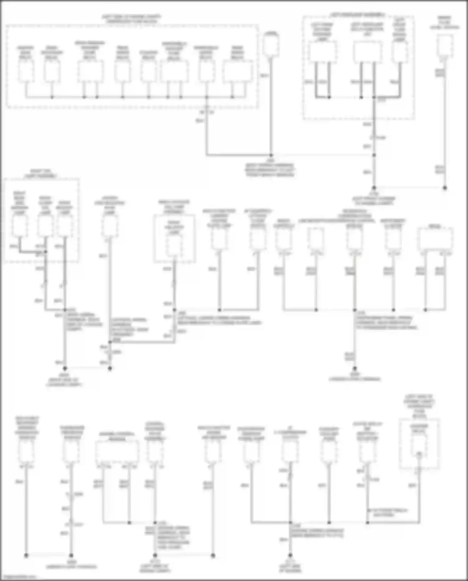 Envista Buick I (2022-2024): Ground distribution circuit (2 of 5)