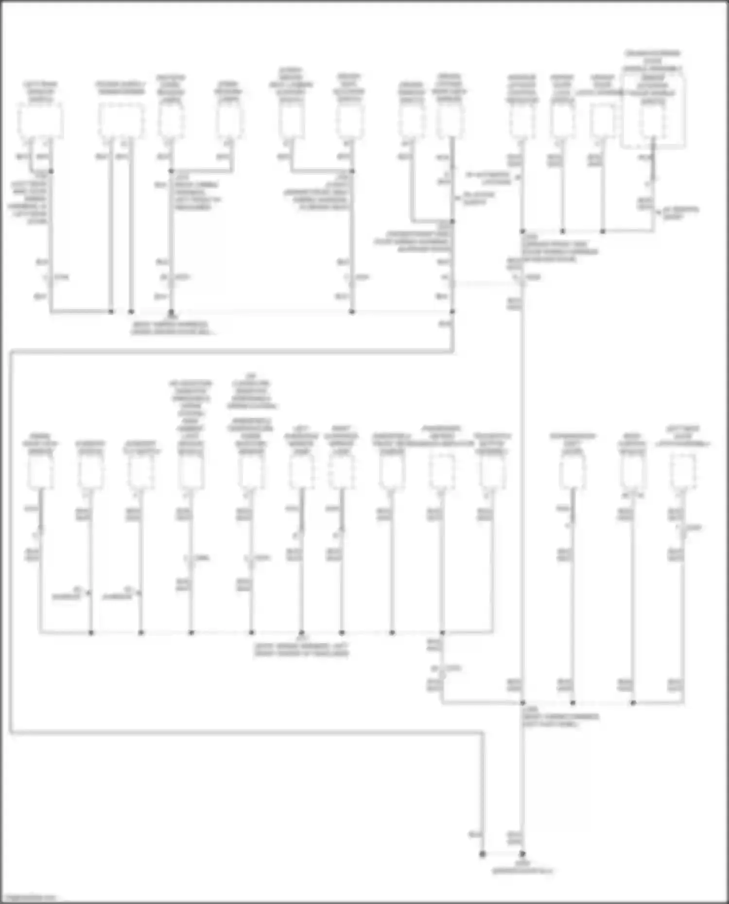 Envista Buick I (2022-2024): Ground distribution circuit (5 of 5)