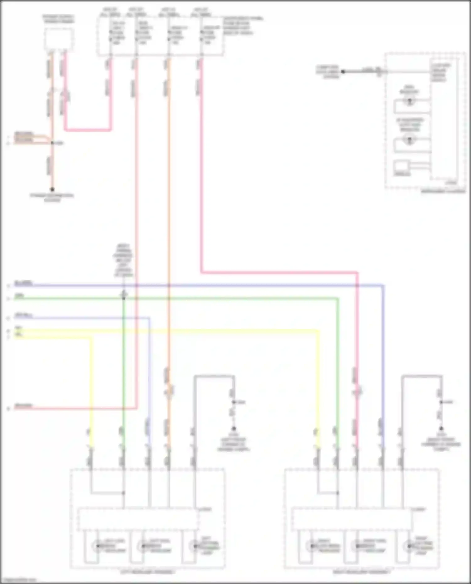 Envista Buick I (2022-2024): Headlights circuit (2 of 2)
