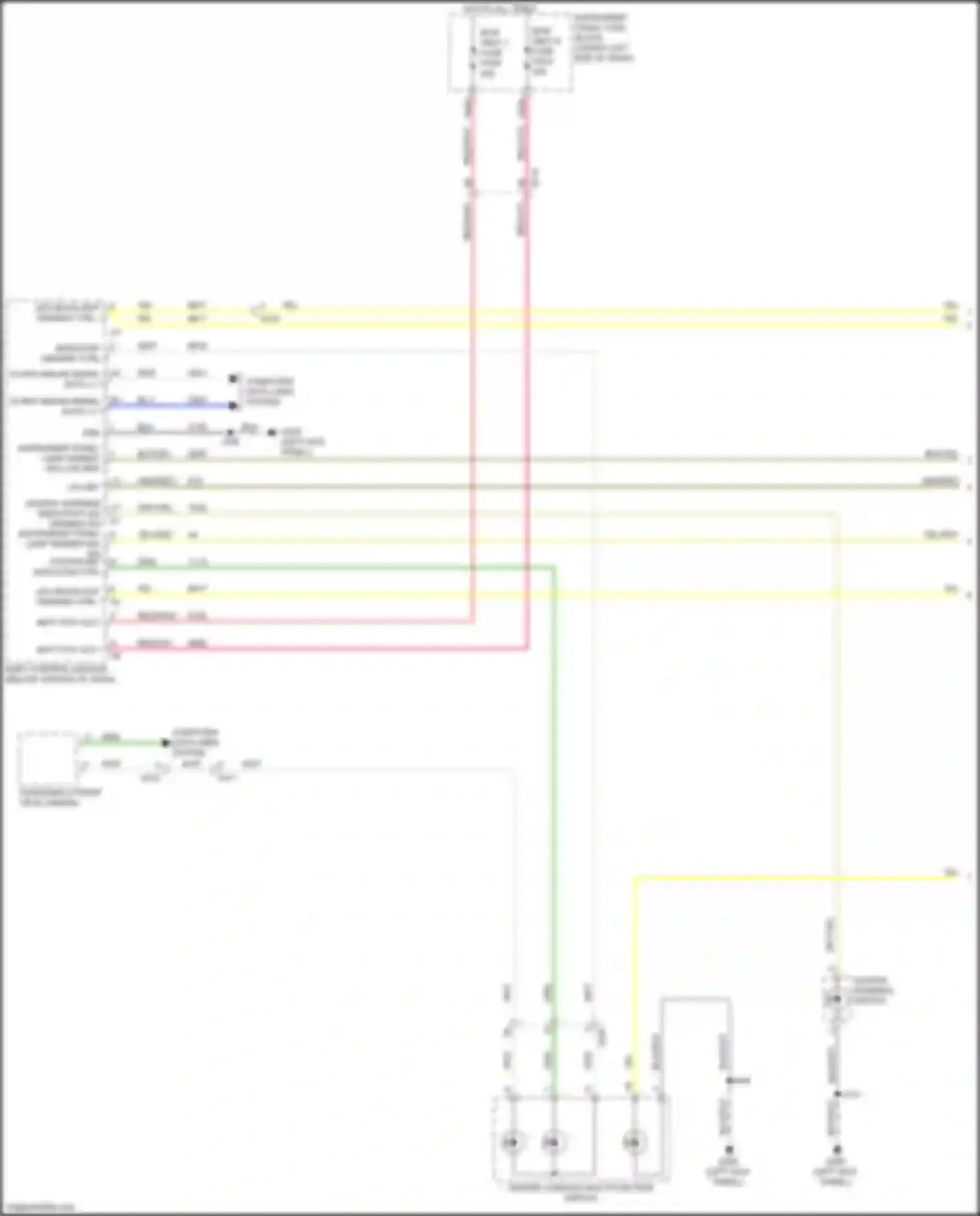Envista Buick I (2022-2024): Instrument illumination circuit (1 of 2)