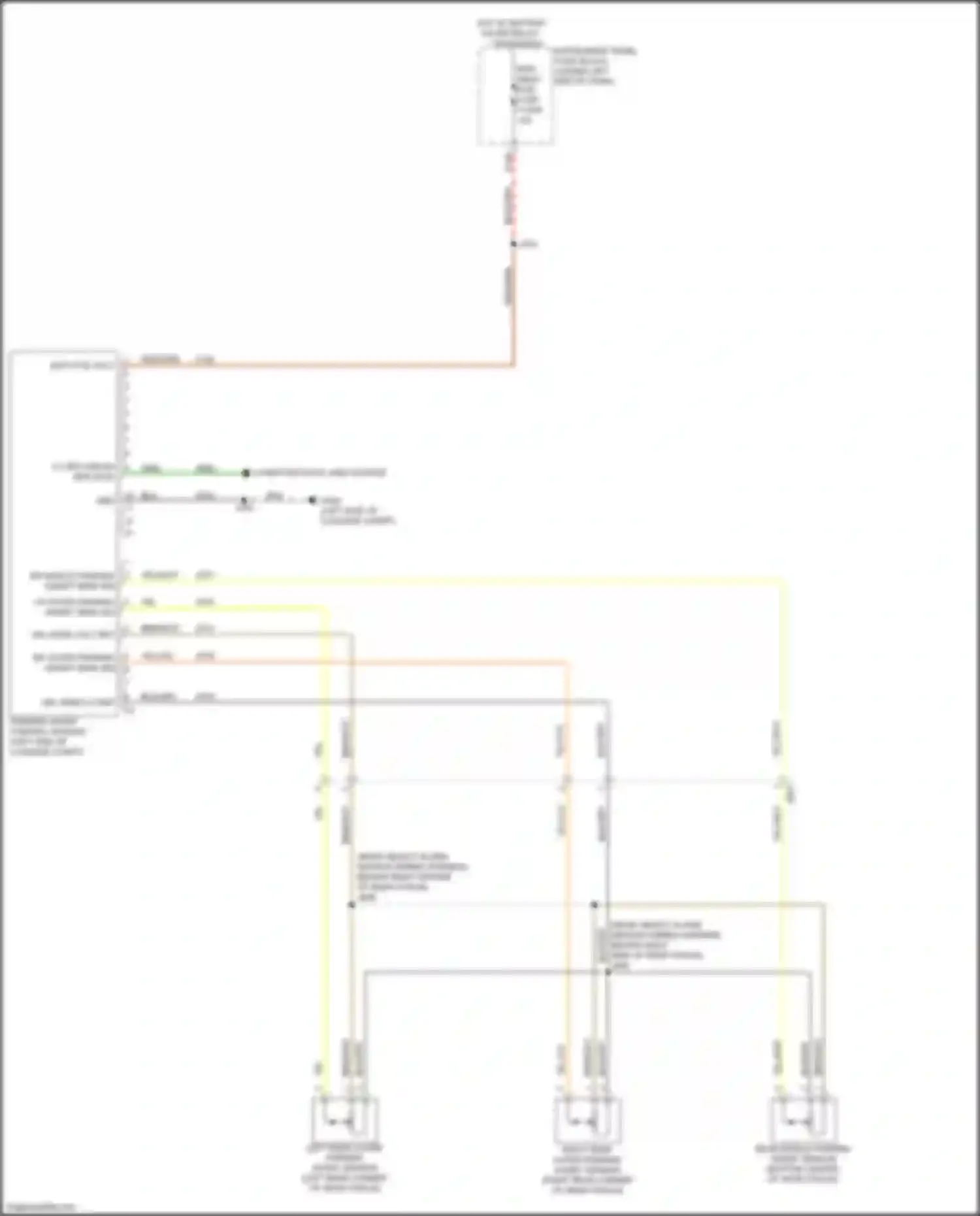 Envista Buick I (2022-2024): Parking assistant circuit