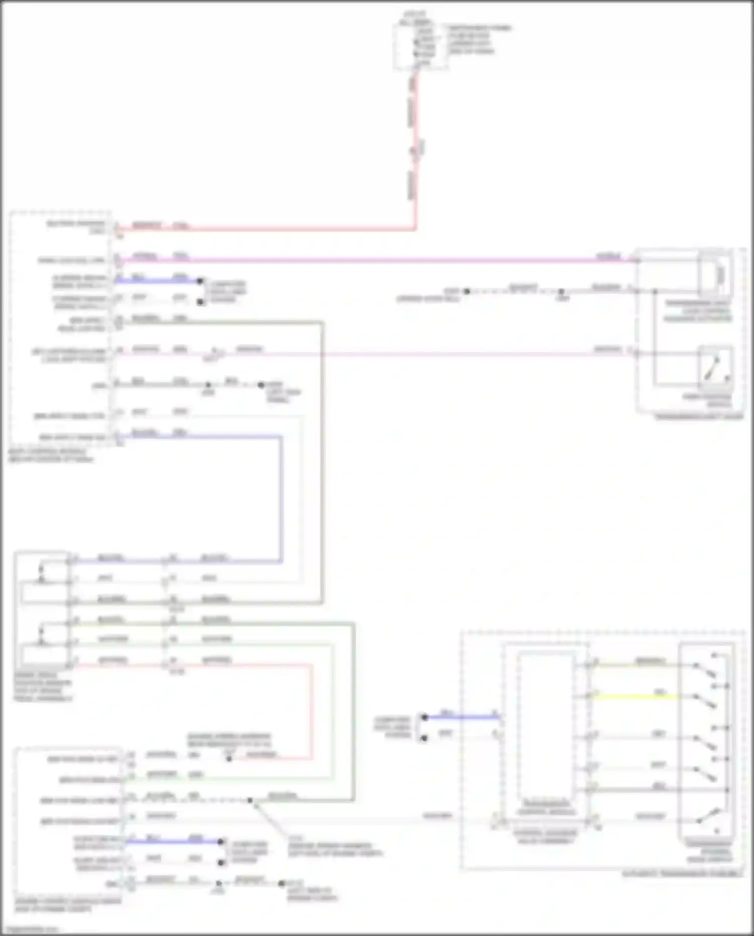 Envista Buick I (2022-2024): Shift interlock circuit